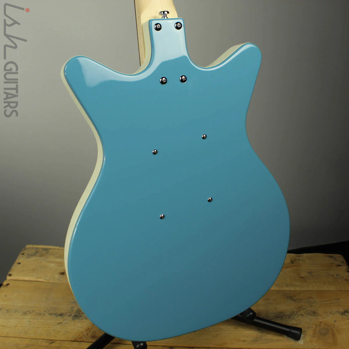Danelectro Stock 59 Aquamarine Electric Guitar (DEMO VIDEO) - Image 7