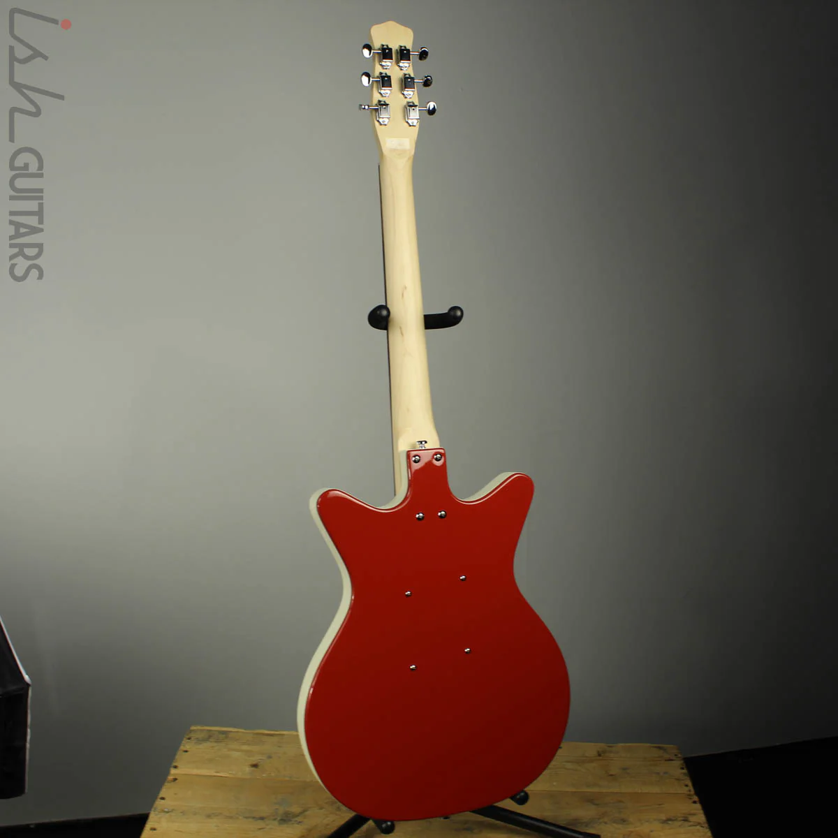 Danelectro Stock 59 Red Electric Guitar (DEMO VIDEO) - Image 6