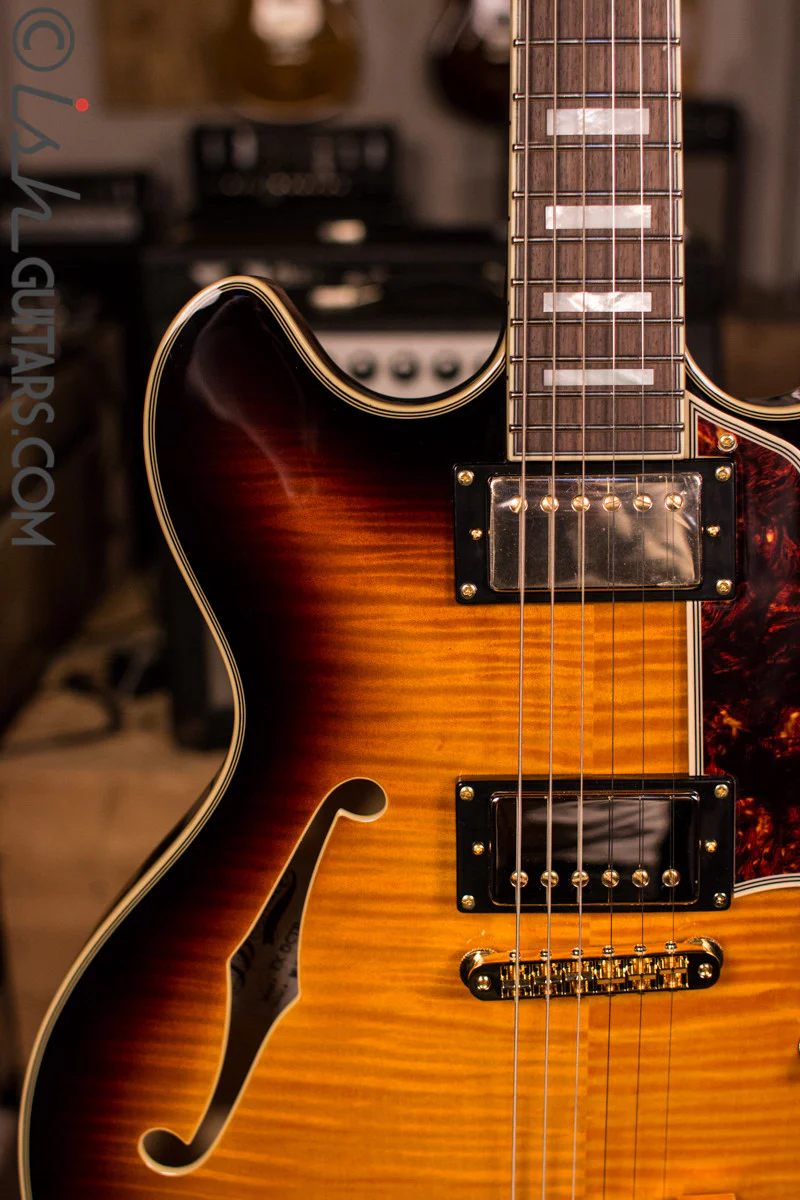 D'Angelico EX-DC/SP Semi-Hollowbody Electric Guitar - Image 3