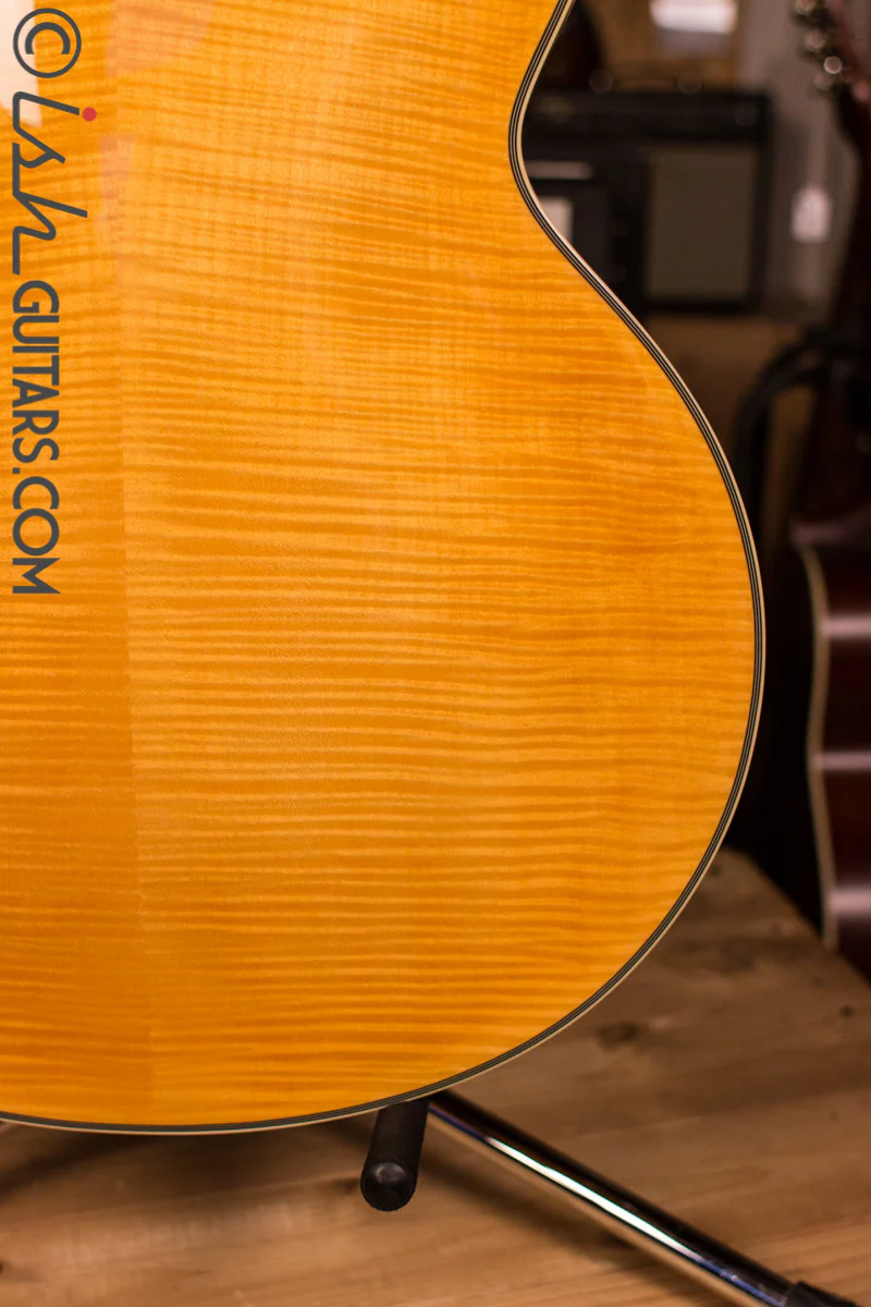 D'Angelico EXL-1 Hollowbody Electric Guitar Natural - Image 12