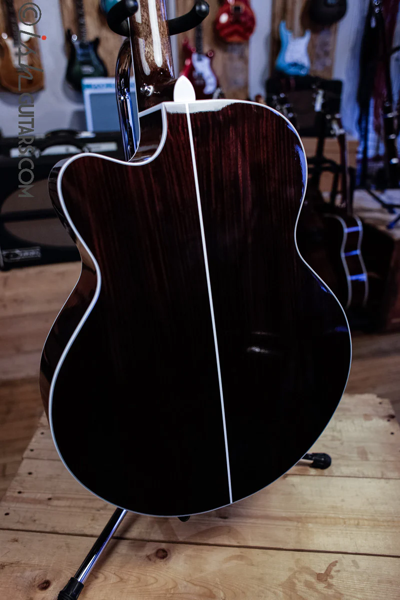 D'Angelico New York Premier Madison Jumbo Acoustic Guitar Sunburst DAPJ600VSBCP - Image 7