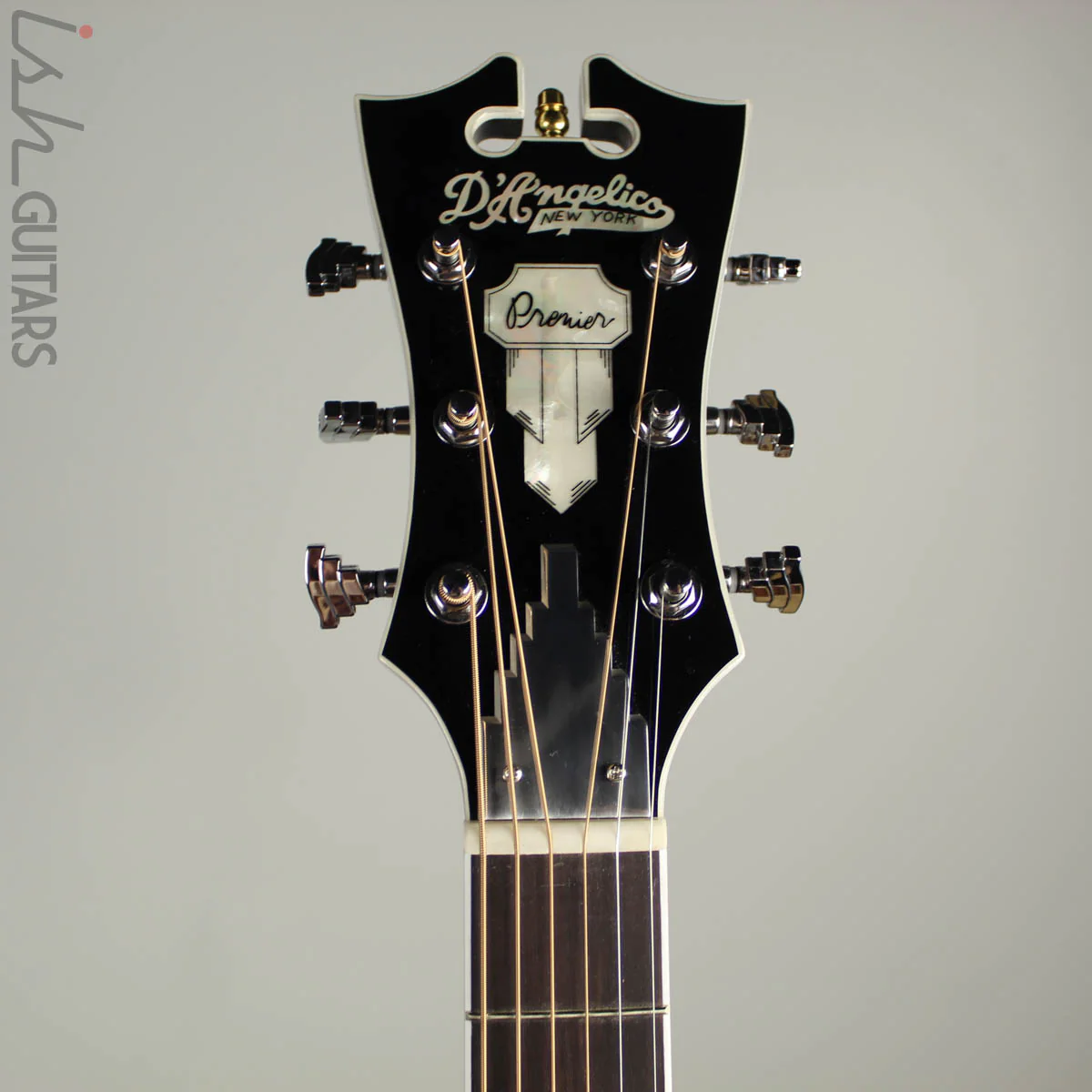 D'angelico Premier Gramercy Natural Acoustic Electric Guitar DAPG200 Natural - Image 5