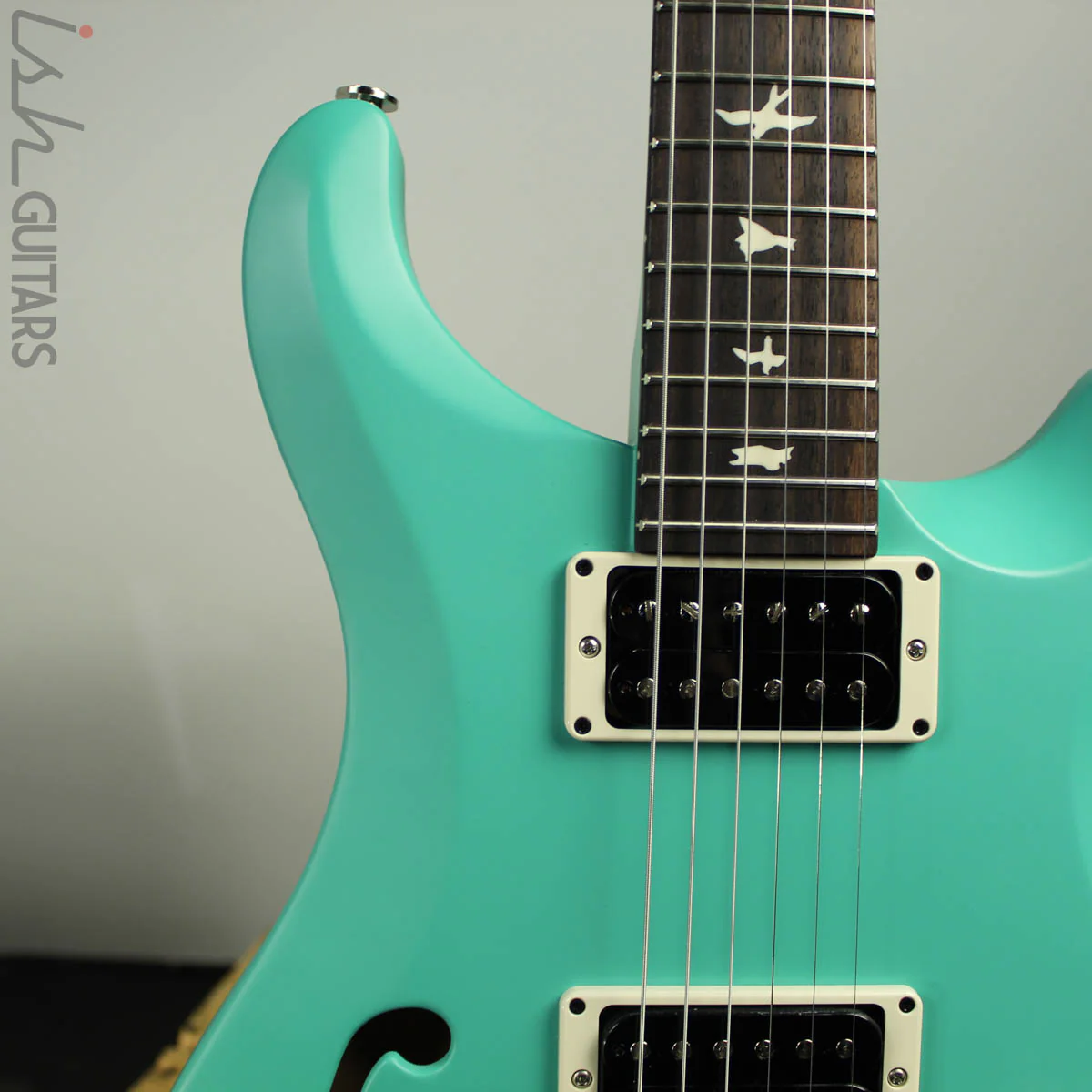 2019 PRS S2 Custom 22 Semi-Hollow Custom Satin Robin Egg’s Blue - Image 4