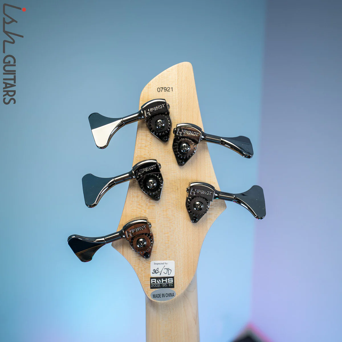 Dingwall 10th Anniversary Combustion 5-String 2 PUP Amethystburst Maple Fretboard - Image 11