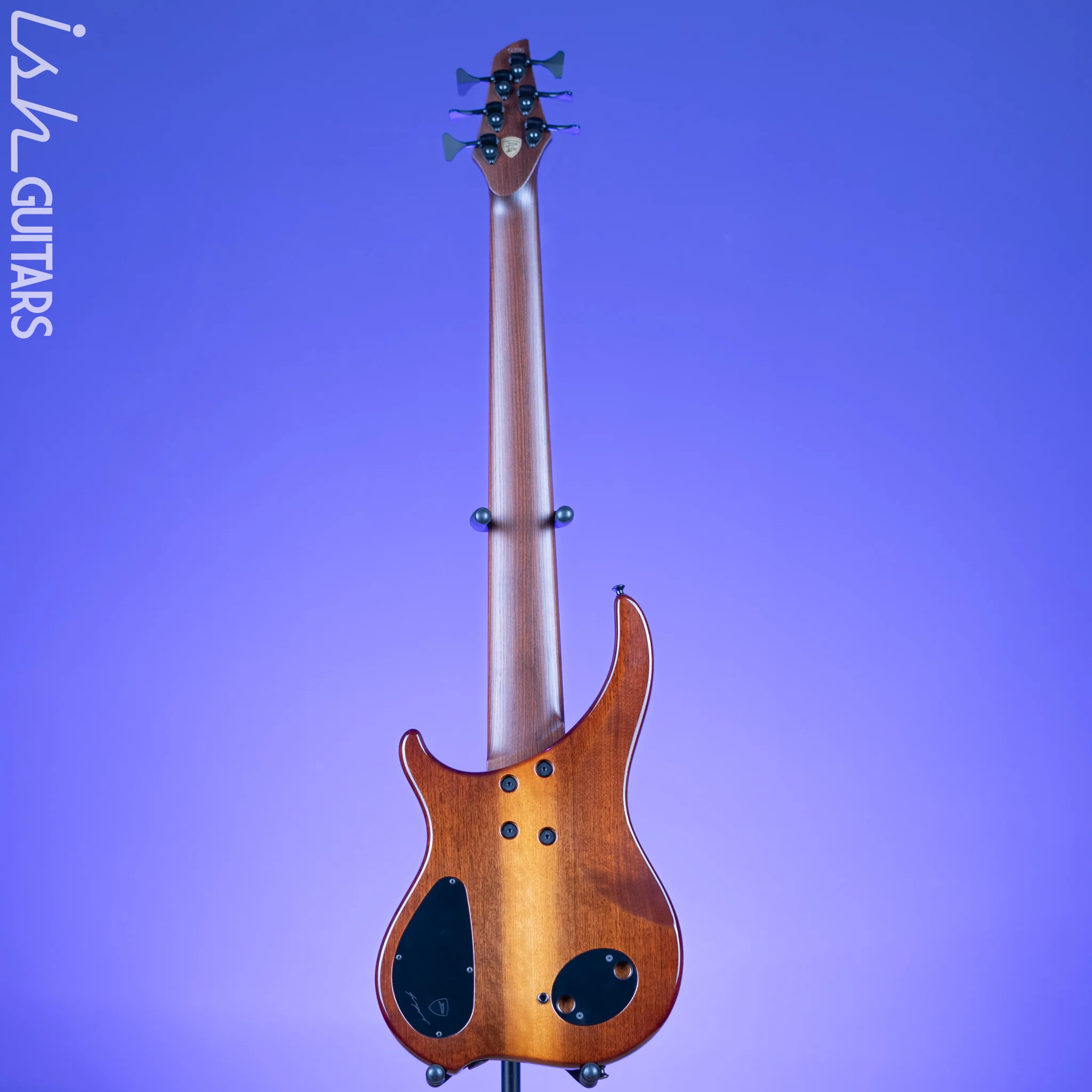 Dingwall Afterburner II 6-String Bass Natural Chambered Walnut NAMM 2022 - Image 8