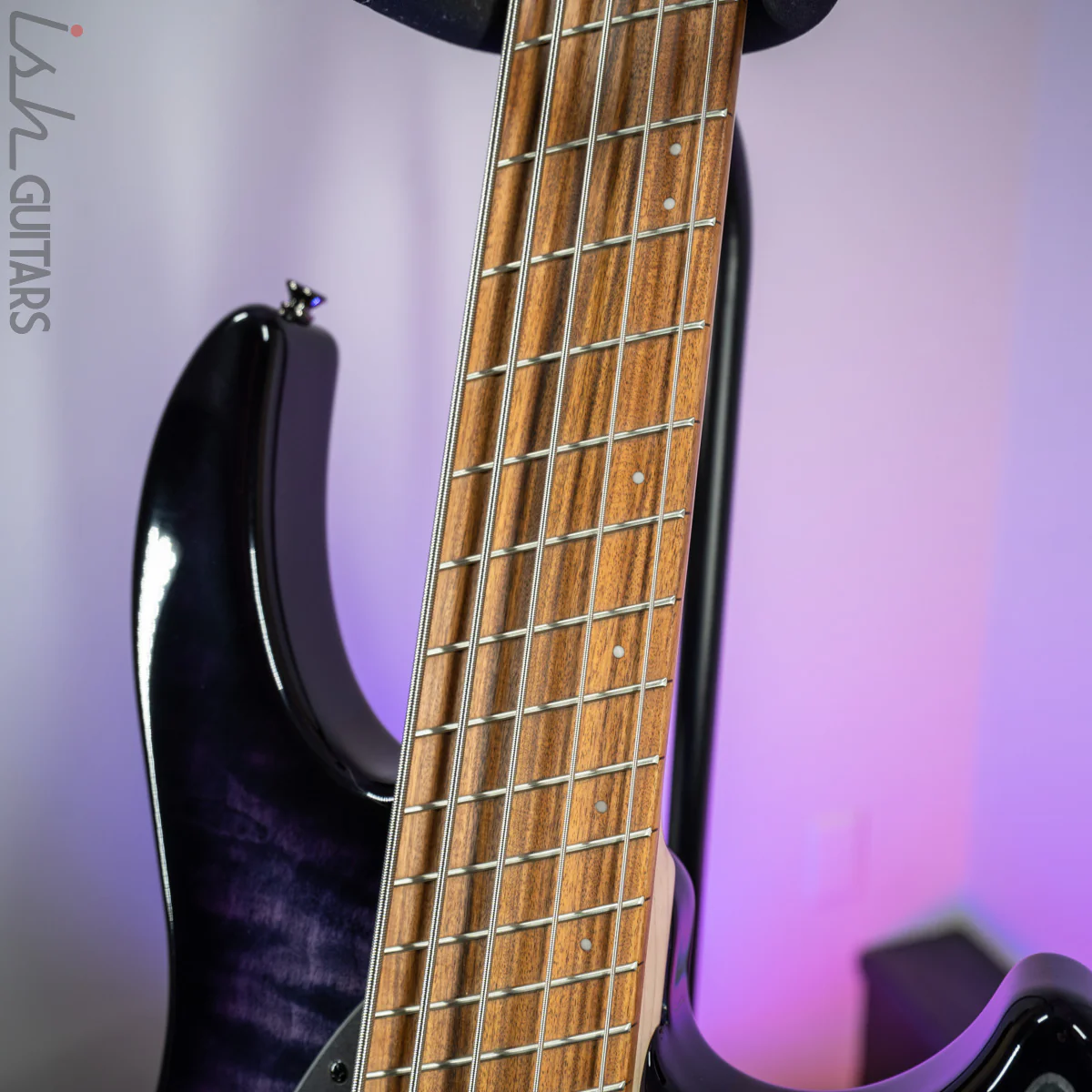 Dingwall 10th Anniversary Combustion 5-String 3 PUP Amethystburst Pau Ferro Fretboard - Image 6