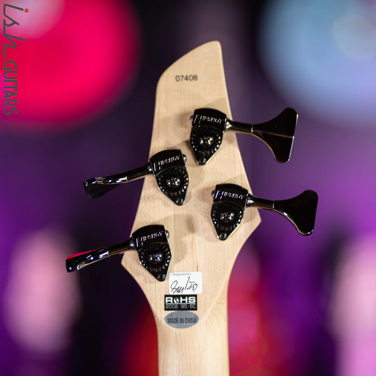 Dingwall Combustion 2 PUP 4-String Vintage Burst - Image 12