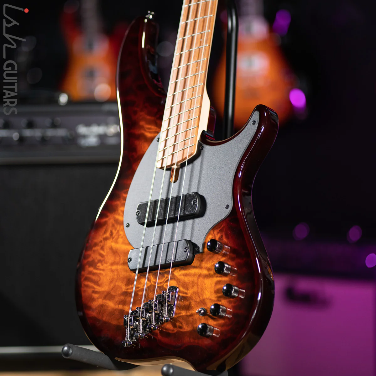 Dingwall Combustion 2 PUP 4-String Vintage Burst - Image 5