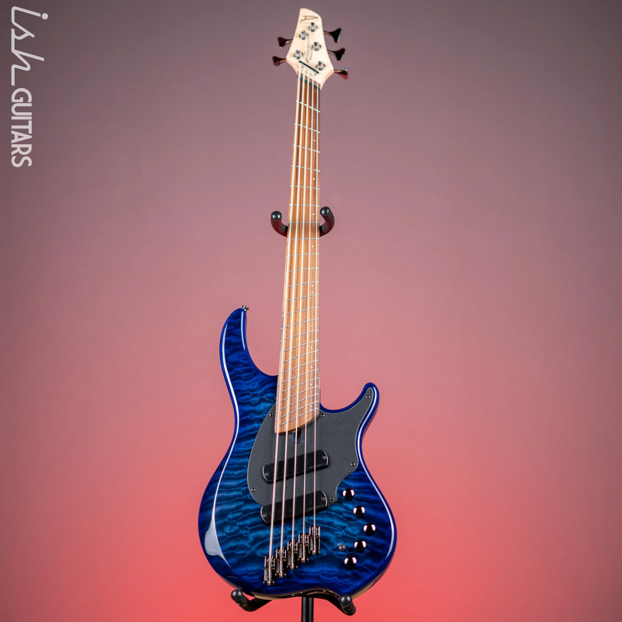 Dingwall Combustion 2 PUP 5-String Bass Indigoburst Gloss Pau Ferro Fretboard - Image 2