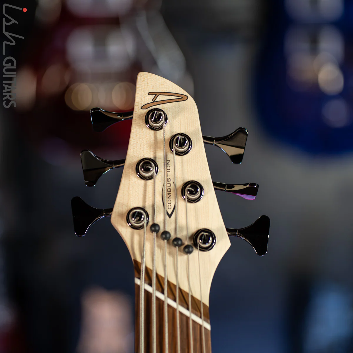Dingwall Combustion 2-PUP 6-String Bass Whalepoolburst Pao Ferro Fretboard - Image 6