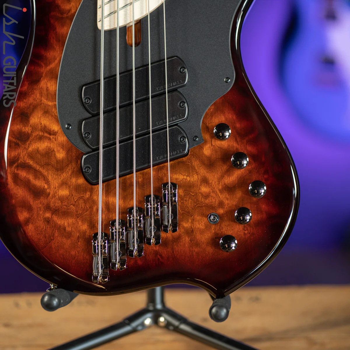 Dingwall Combustion 3 5-String Bass Vintageburst - Image 4