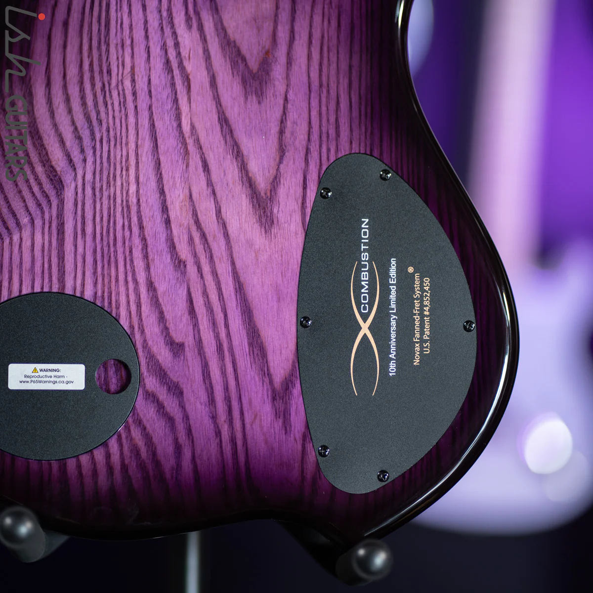 Dingwall Combustion Left-Handed 3 PUP 5-String Amethyst Burst - Image 11