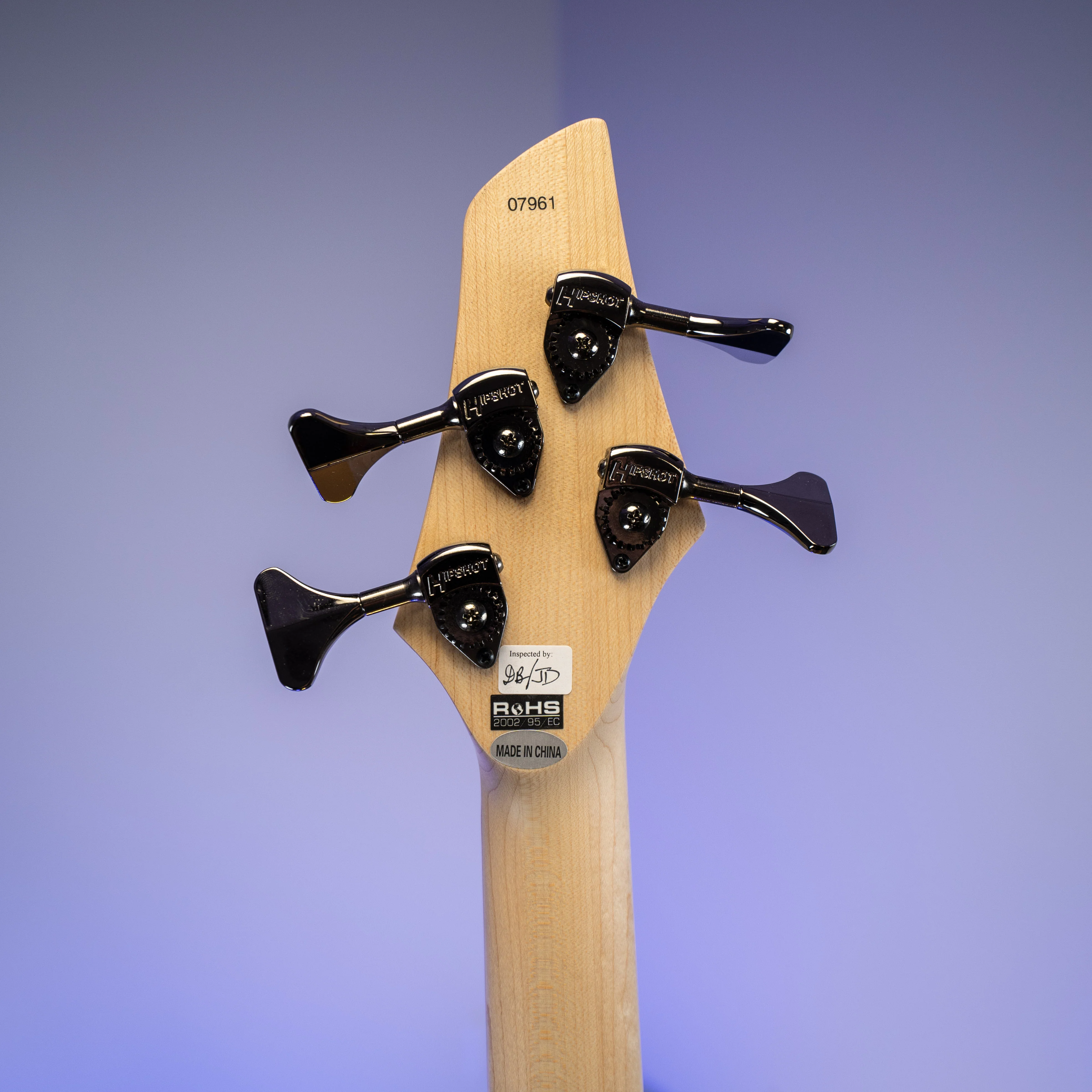 Dingwall 10th Anniversary Combustion 4-String 3 PUP Amethystburst Pau Ferro Fretboard - Image 12