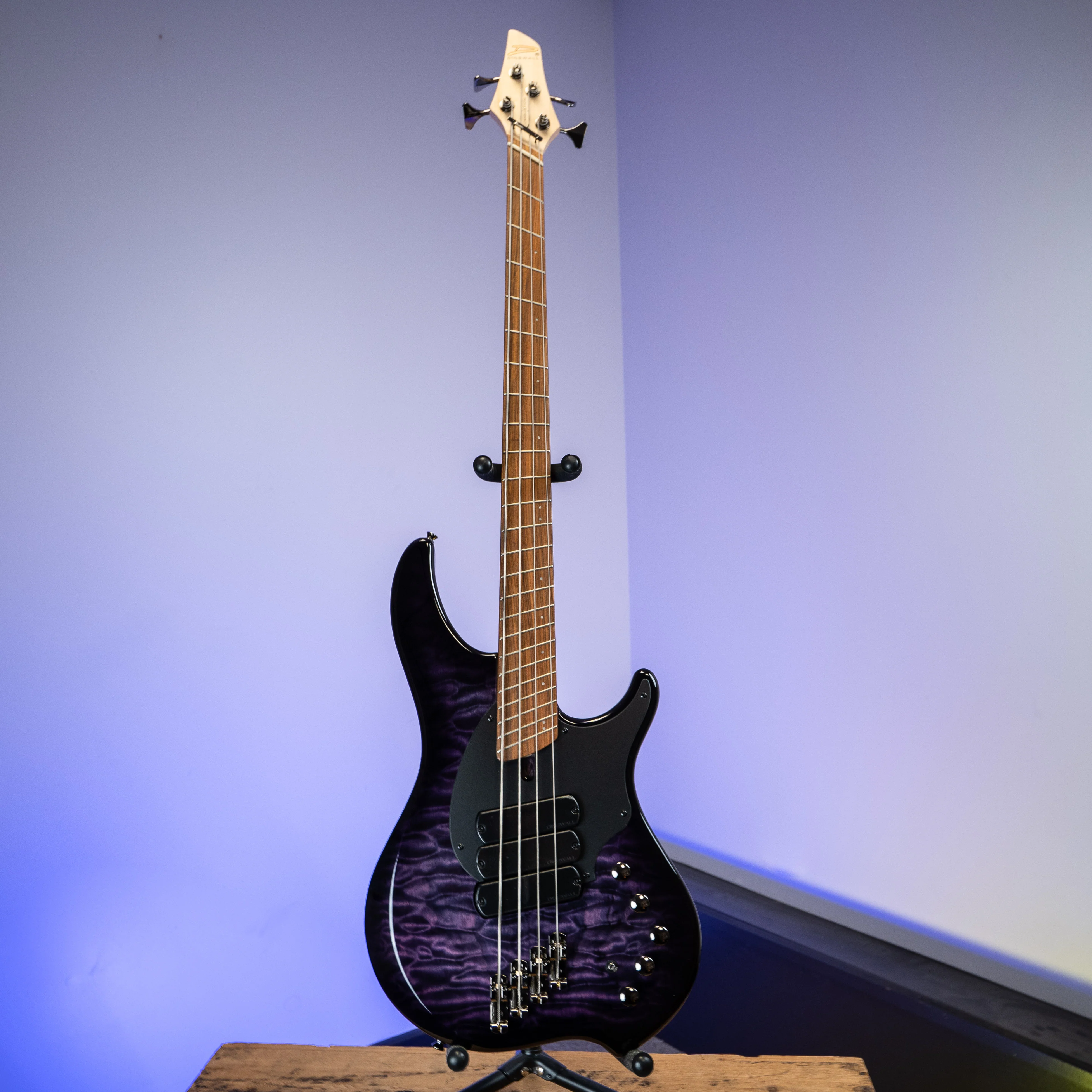 Dingwall 10th Anniversary Combustion 4-String 3 PUP Amethystburst Pau Ferro Fretboard - Image 2