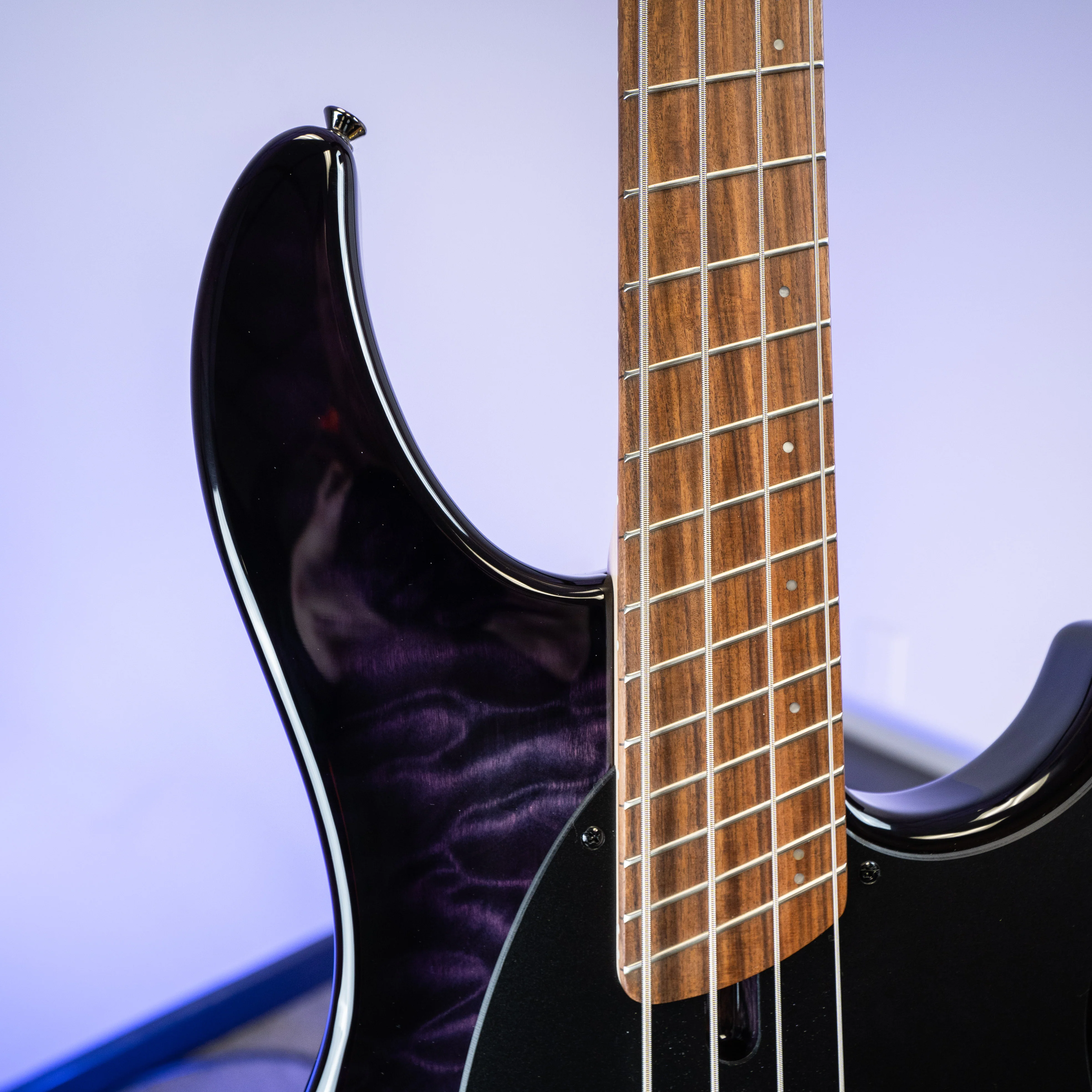 Dingwall 10th Anniversary Combustion 4-String 3 PUP Amethystburst Pau Ferro Fretboard - Image 3