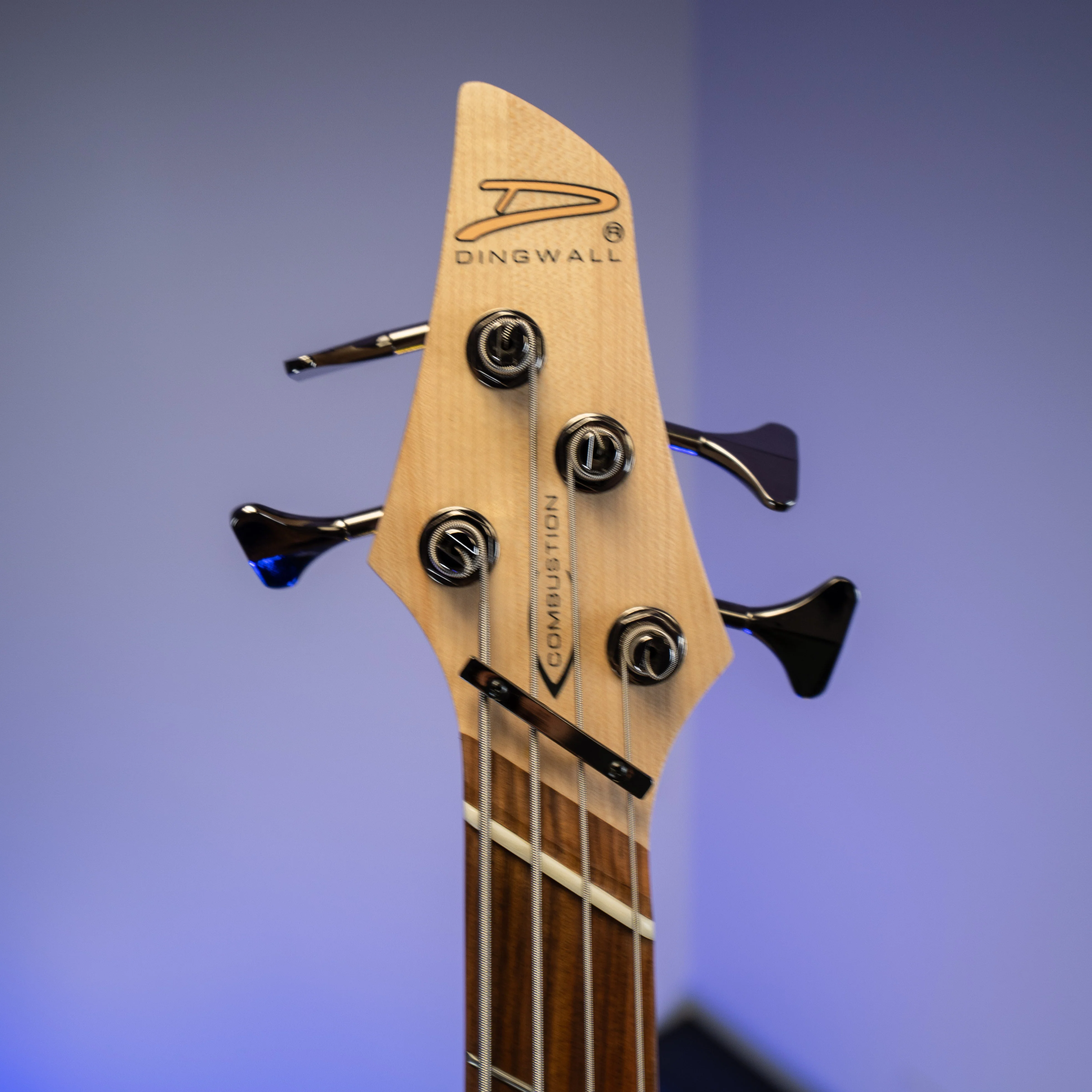 Dingwall 10th Anniversary Combustion 4-String 3 PUP Amethystburst Pau Ferro Fretboard - Image 7