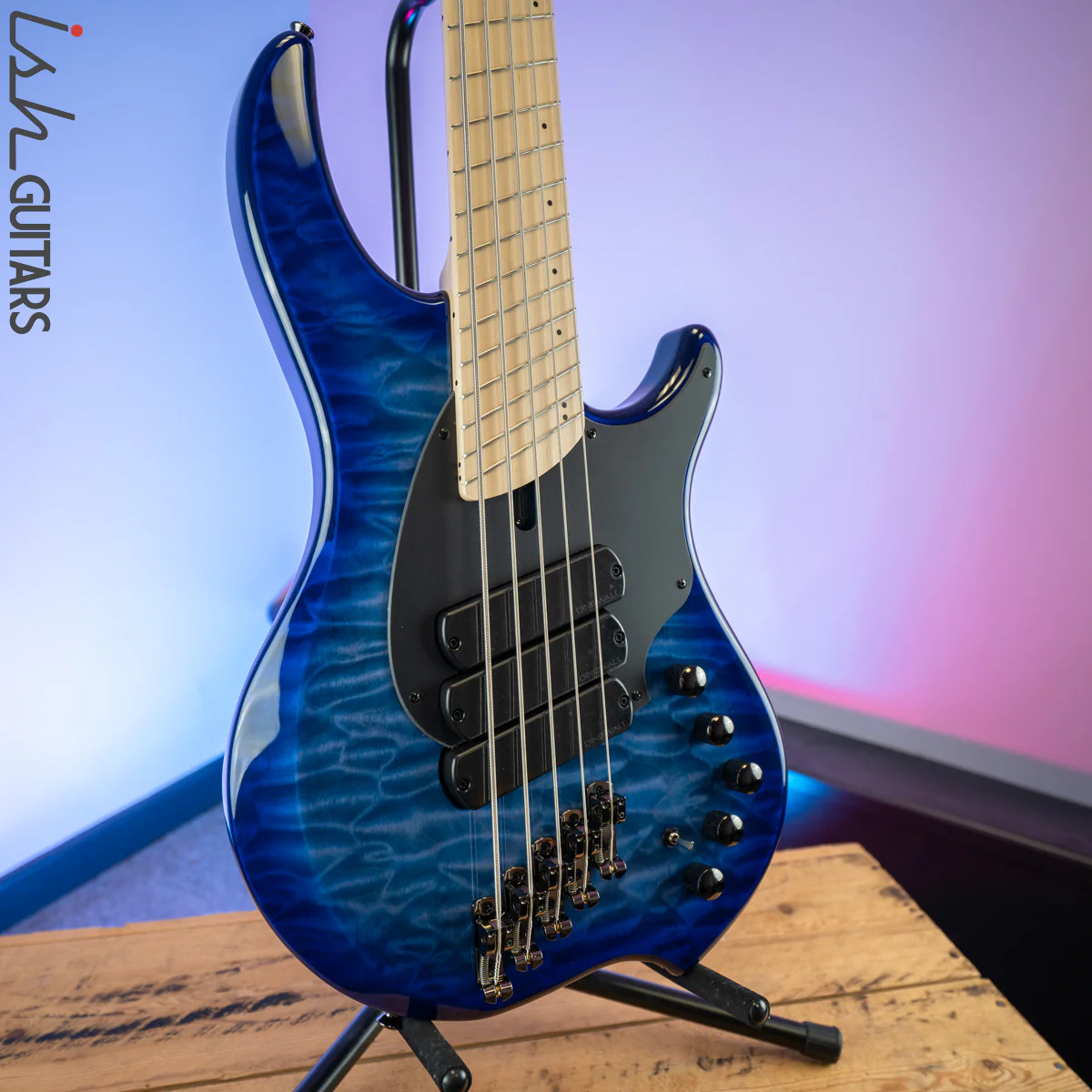 Dingwall Combustion 5-String 3 Pickup Indigo Burst - Image 5