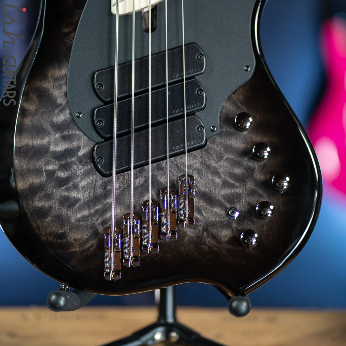 Dingwall Combustion 5 String Bass 2-Tone Blackburst - Image 4