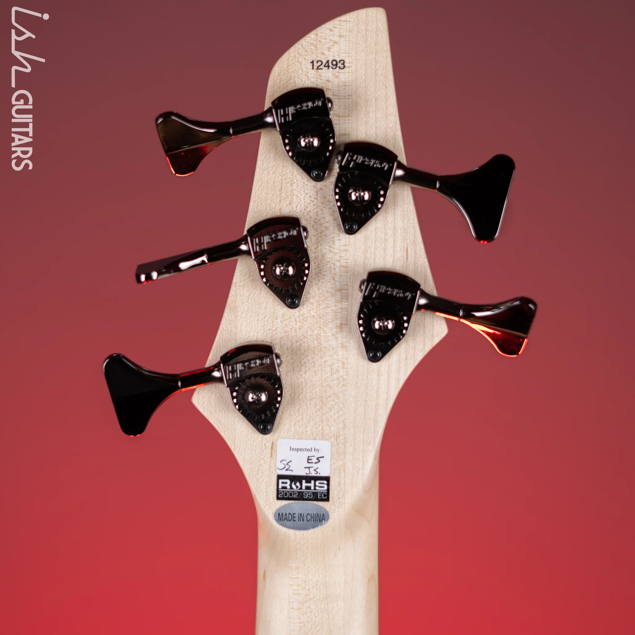 Dingwall Combustion 5-String Bass Guitar 2-Tone Blackburst Pau Ferro Fretboard - Image 10