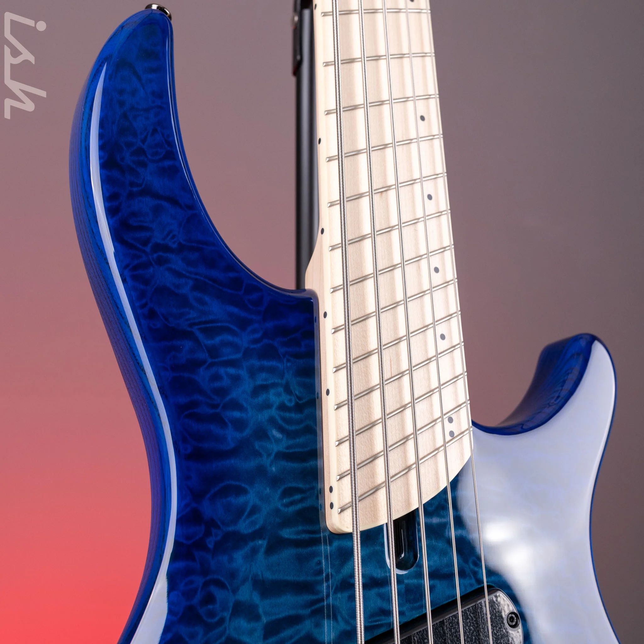 Dingwall Combustion 5-String Bass Guitar Indigoburst Demo - Image 4