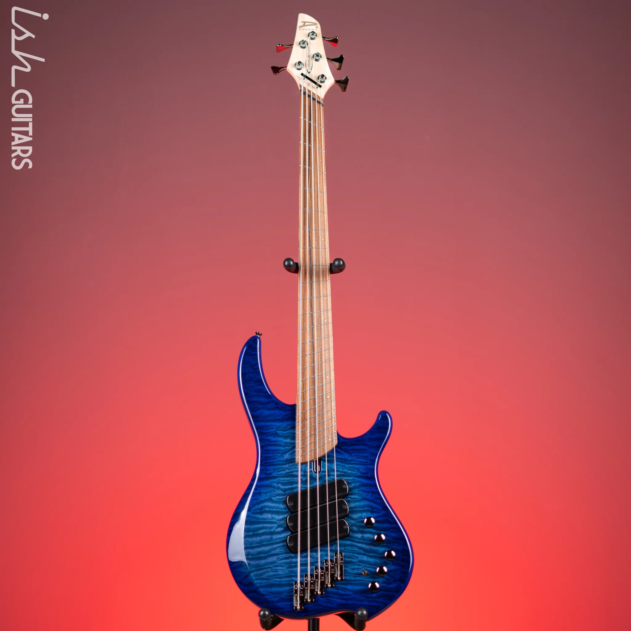 Dingwall Combustion 5-String Bass Indigoburst Pau Ferro Fretboard - Image 2