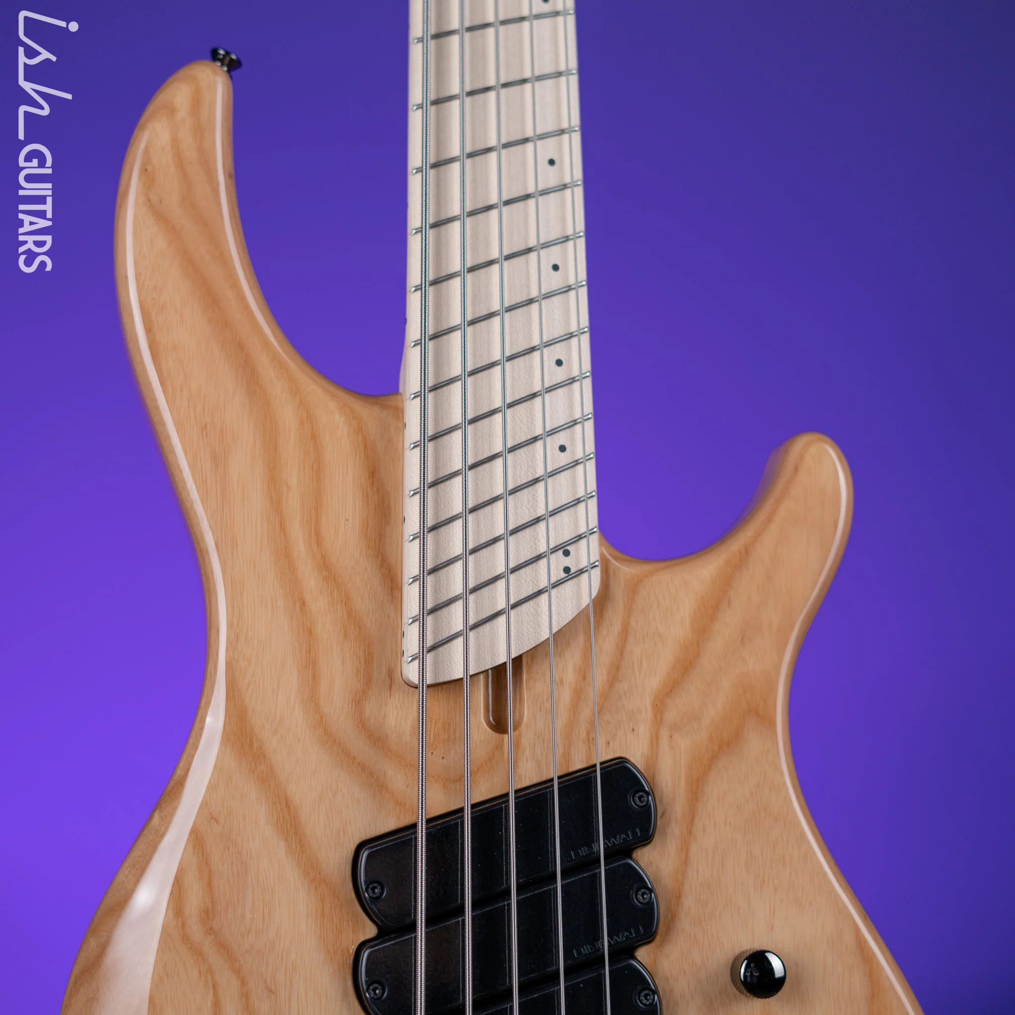 Dingwall Combustion 5-String Bass Natural Ash Gloss - Image 3