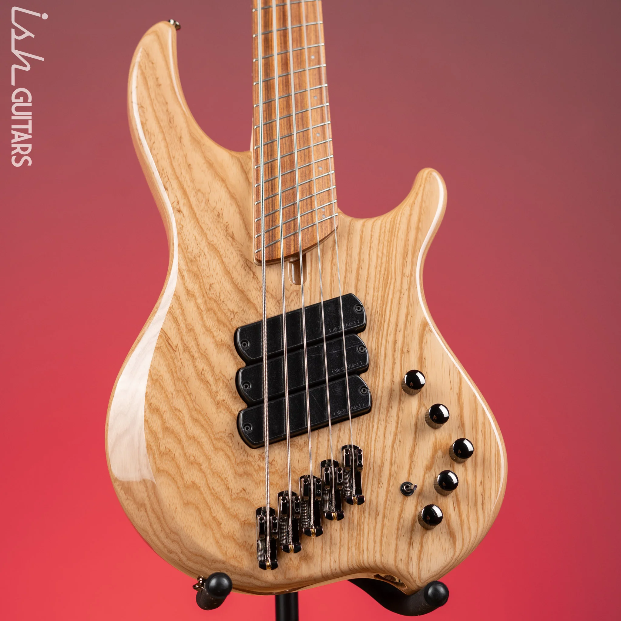 Dingwall Combustion 5-String Bass Natural Ash Pau Ferro Fretboard