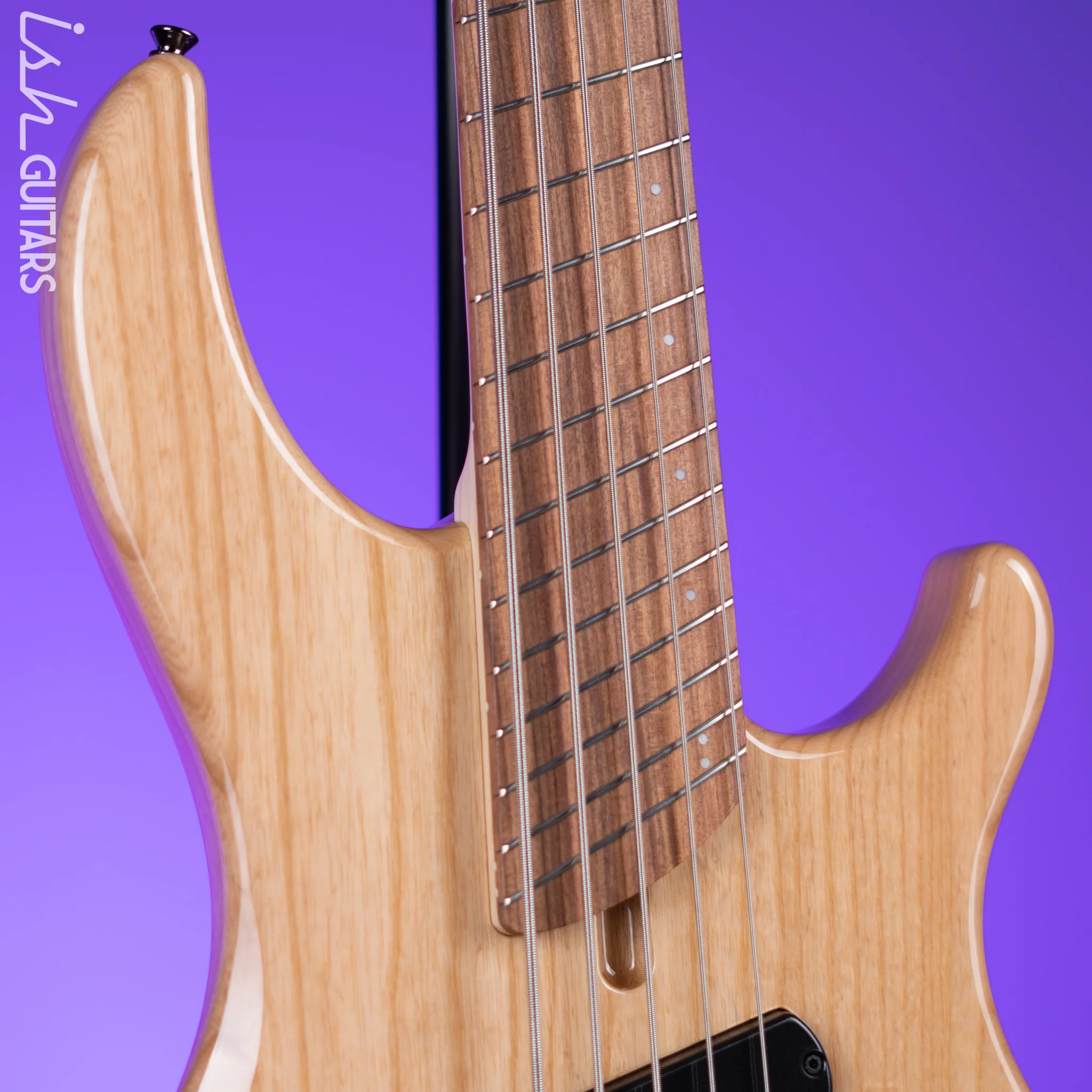 Dingwall Combustion 5-String Bass Natural Ash Pau Ferro Fretboard - Image 3