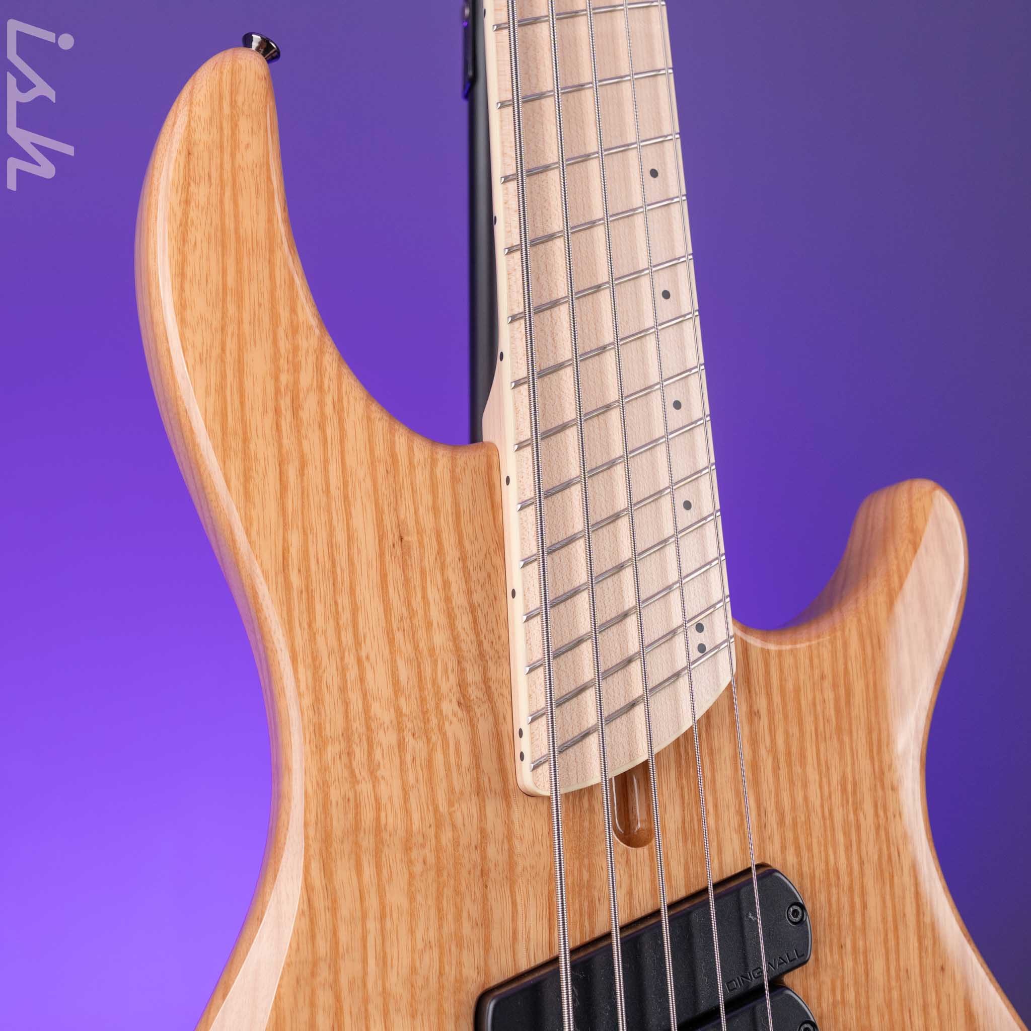 Dingwall Combustion 5-String Bass Natural Demo - Image 4