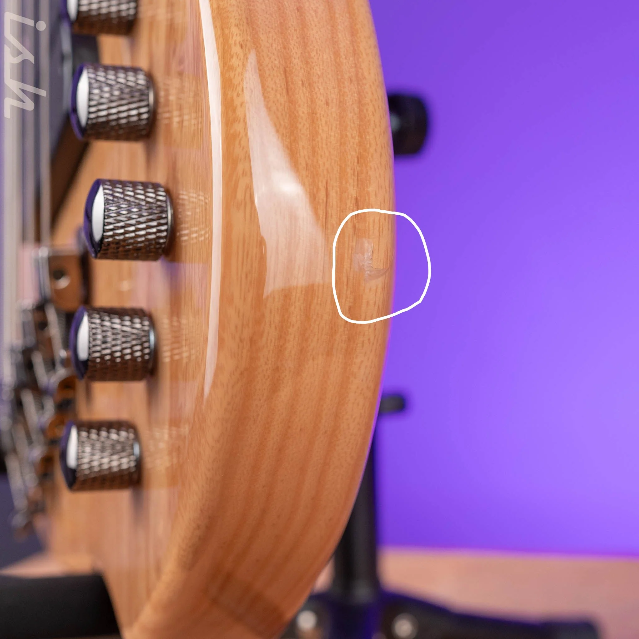 Dingwall Combustion 5-String Bass Natural Demo - Image 7