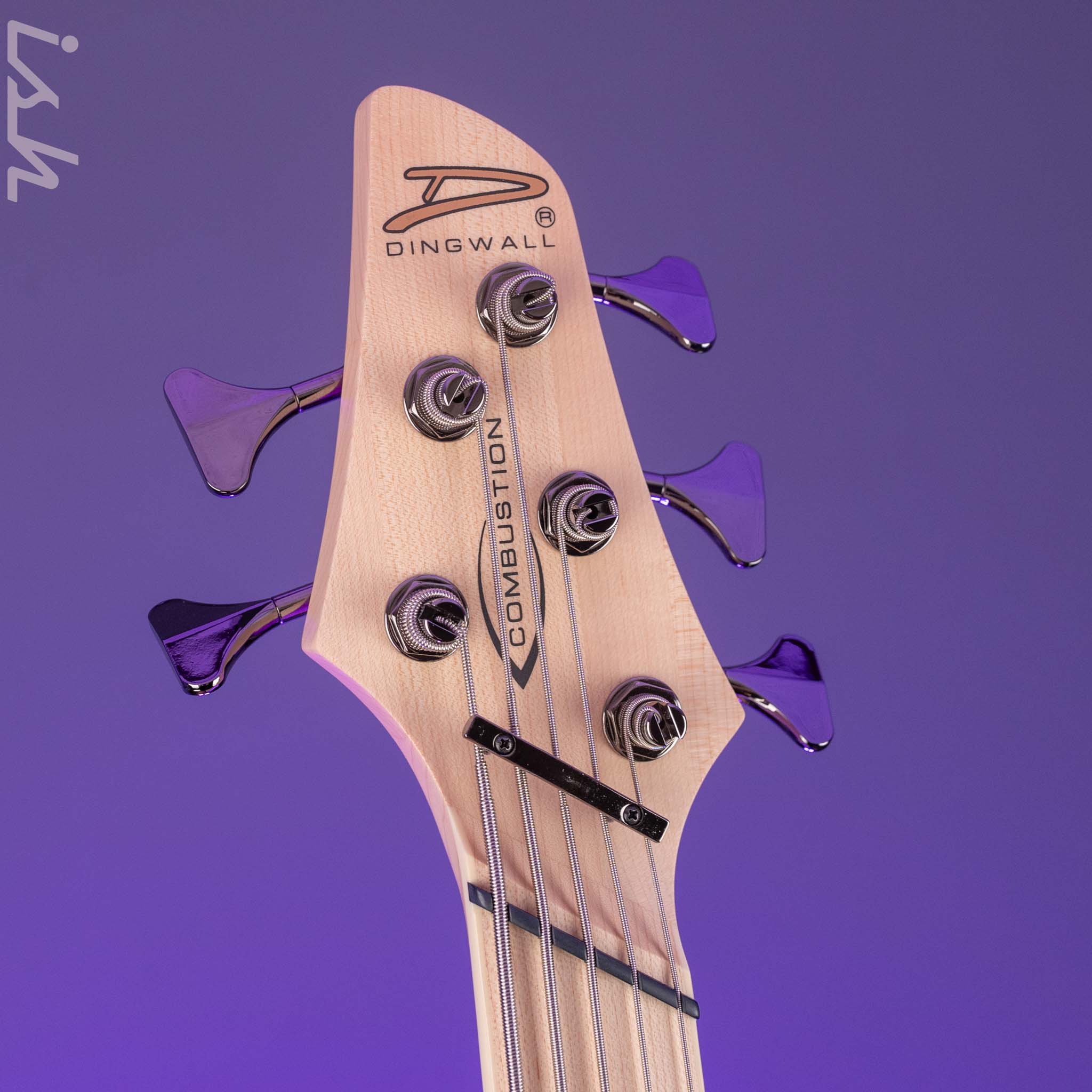 Dingwall Combustion 5-String Bass Natural Demo - Image 8