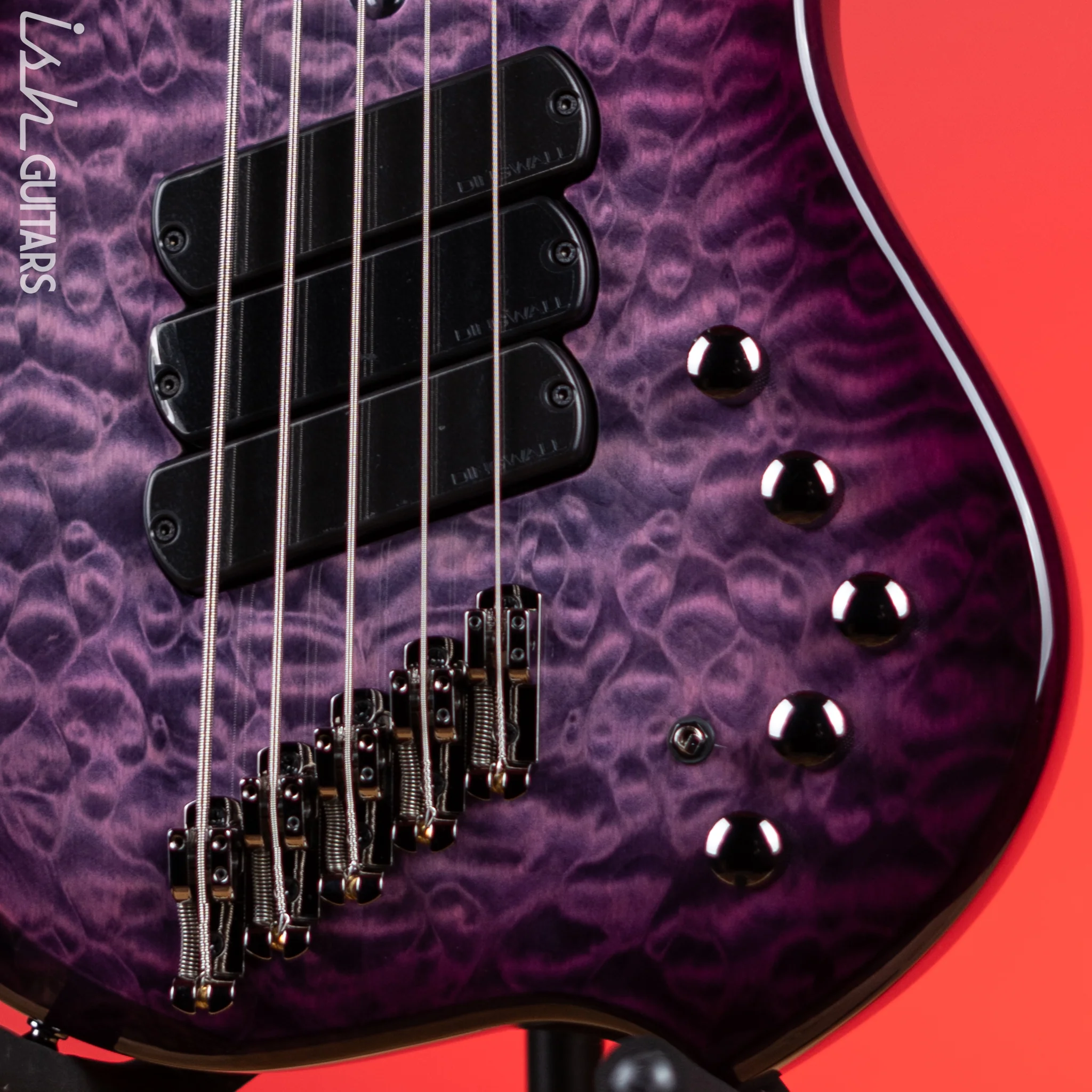 Dingwall Combustion 5-String Bass Ultravioletburst - Image 4