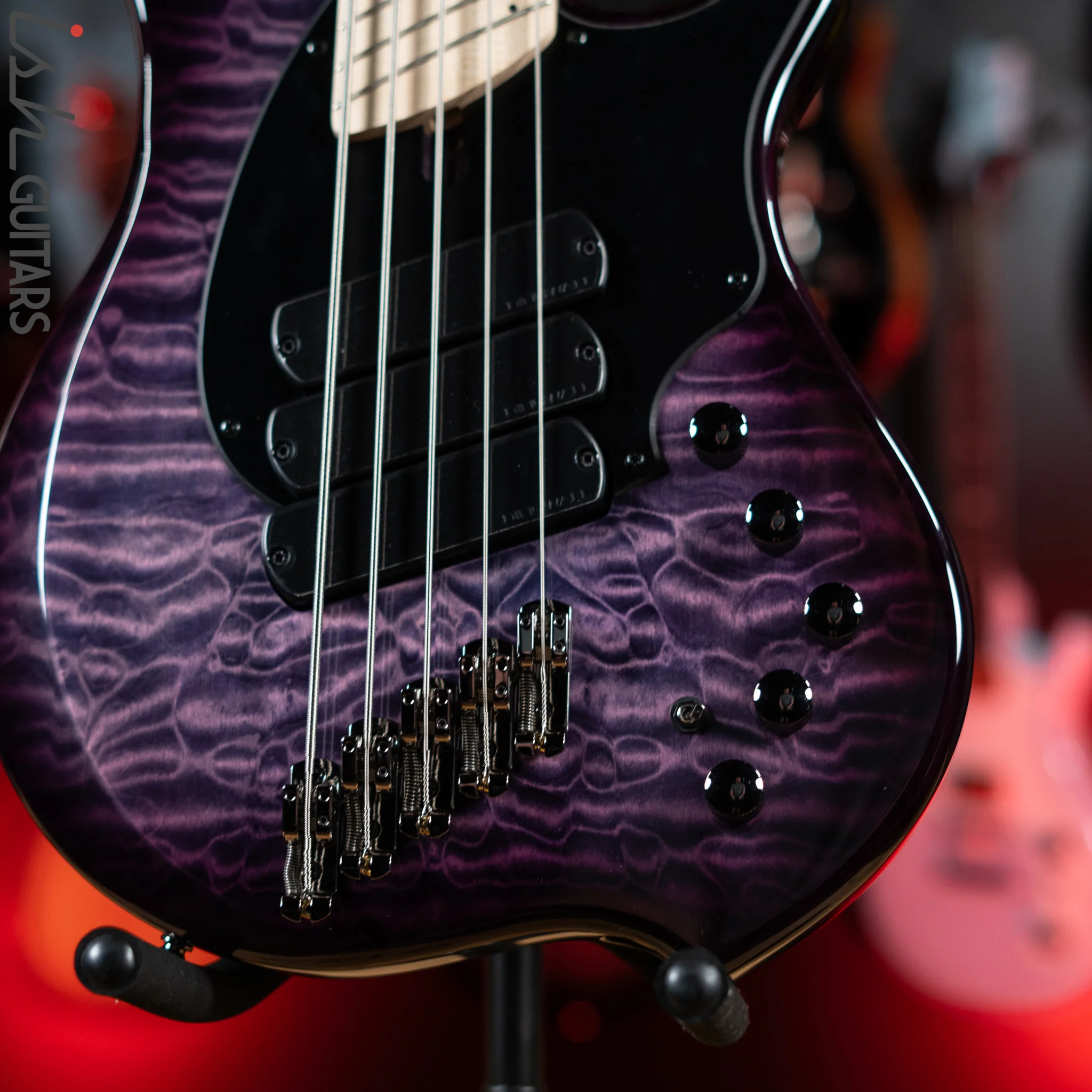 Dingwall Combustion 5-String Bass Ultravioletburst - Image 4