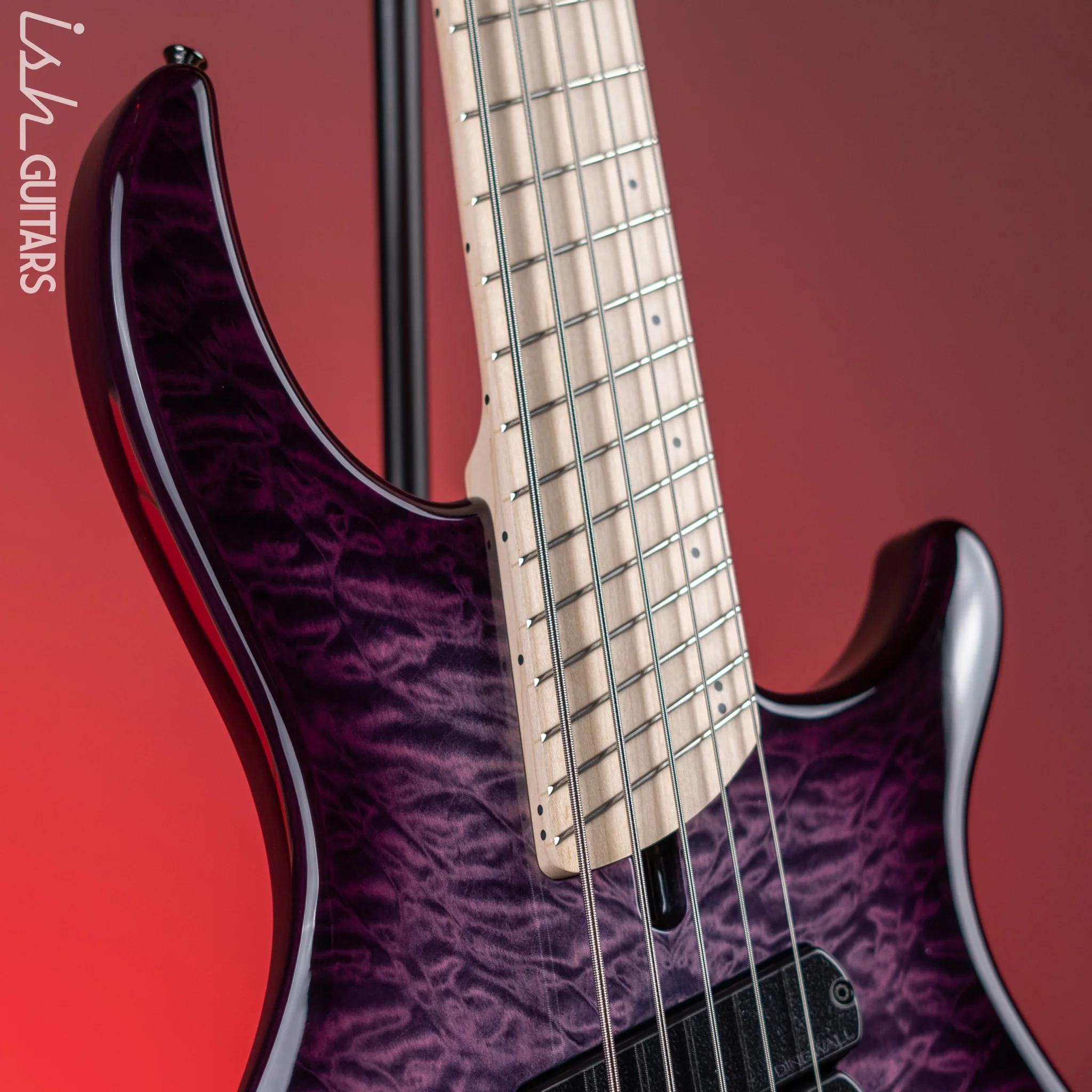Dingwall Combustion 5-String Bass Ultravioletburst - Image 3