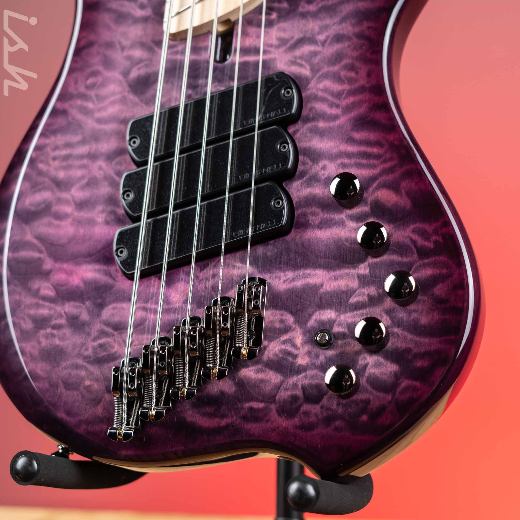 Dingwall Combustion 5-String Bass Ultravioletburst - Image 4