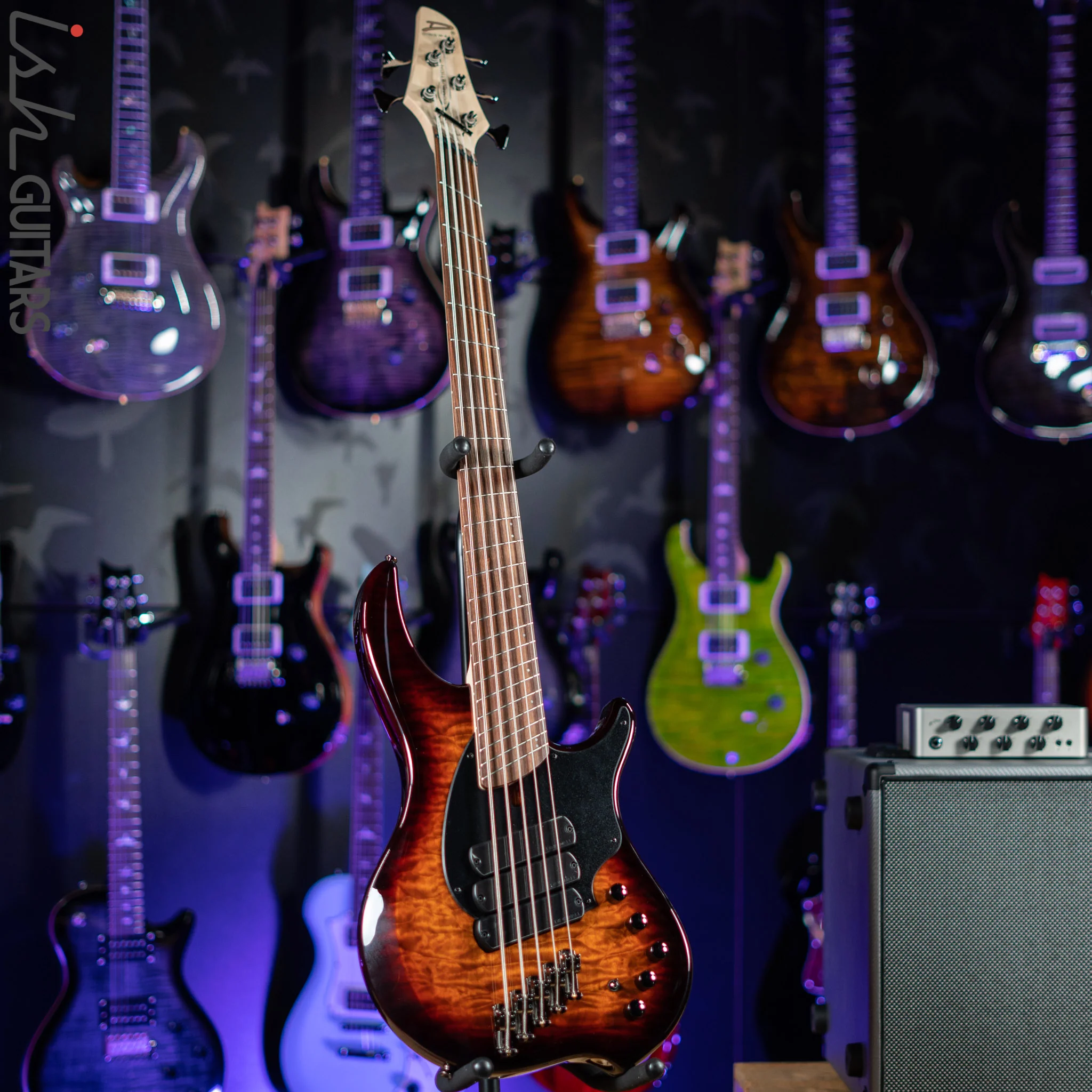 Dingwall Combustion 5-String Bass Vintageburst - Image 2