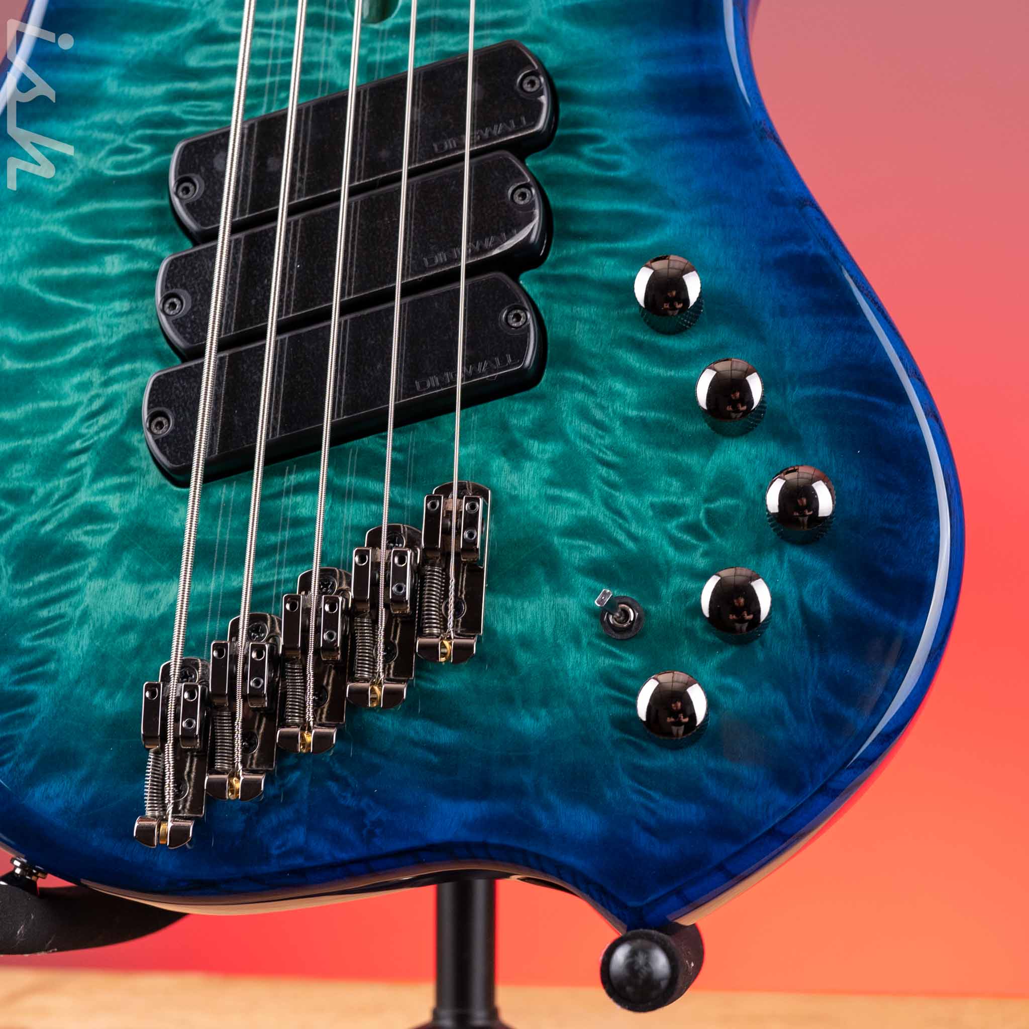 Dingwall Combustion 5-String Bass Whalepoolburst - Image 4