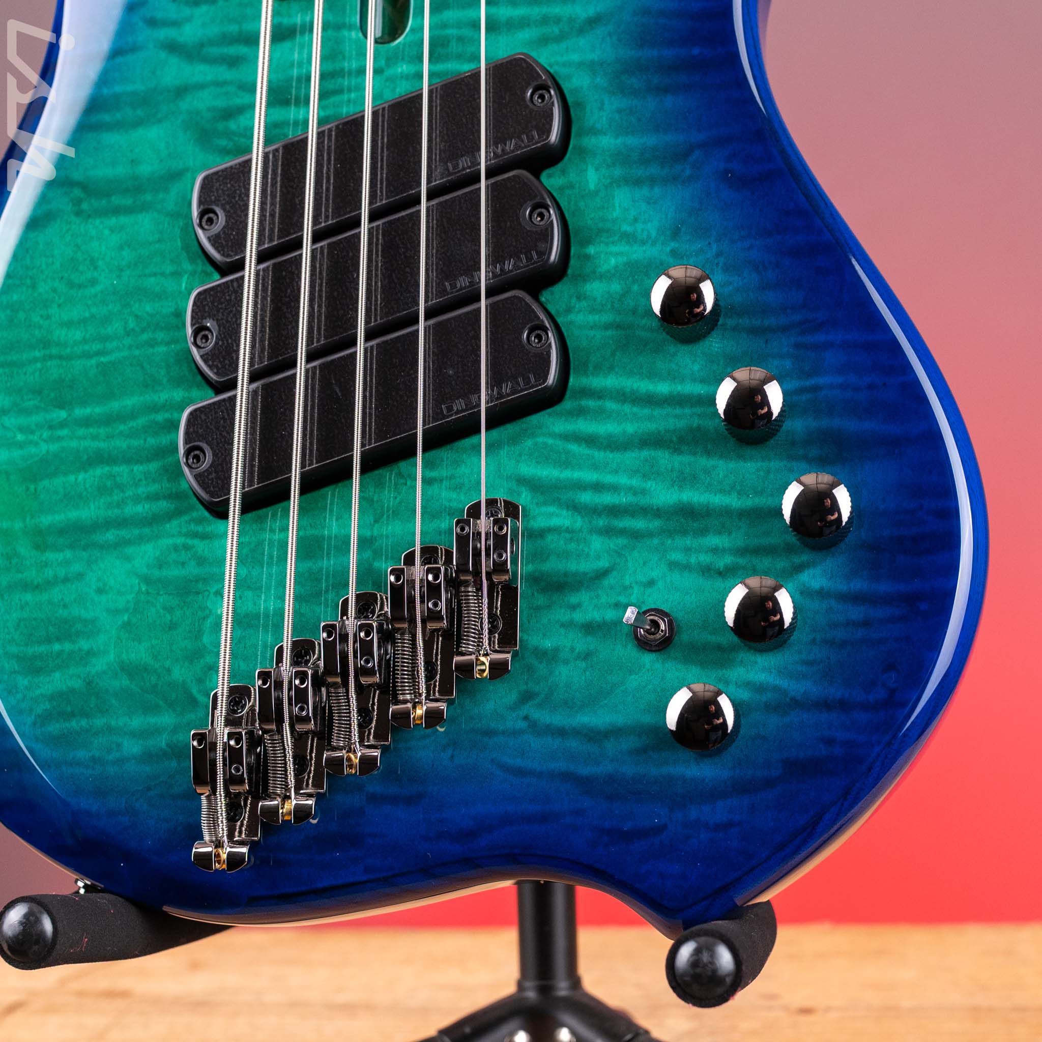 Dingwall Combustion 5-String Bass Whalepoolburst Demo - Image 5