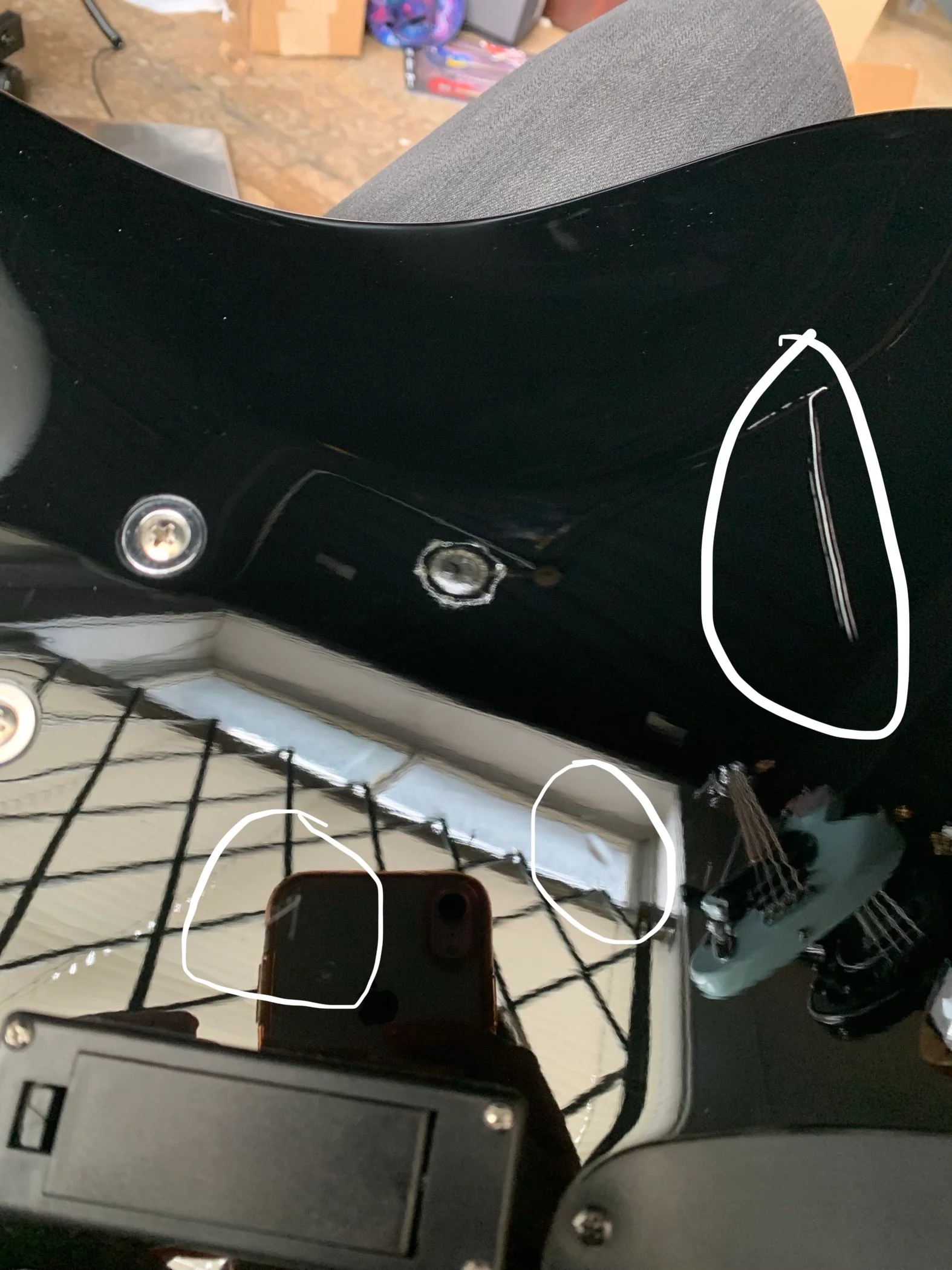 2016 Dingwall Combustion 5-string Black B-Stock - Image 10