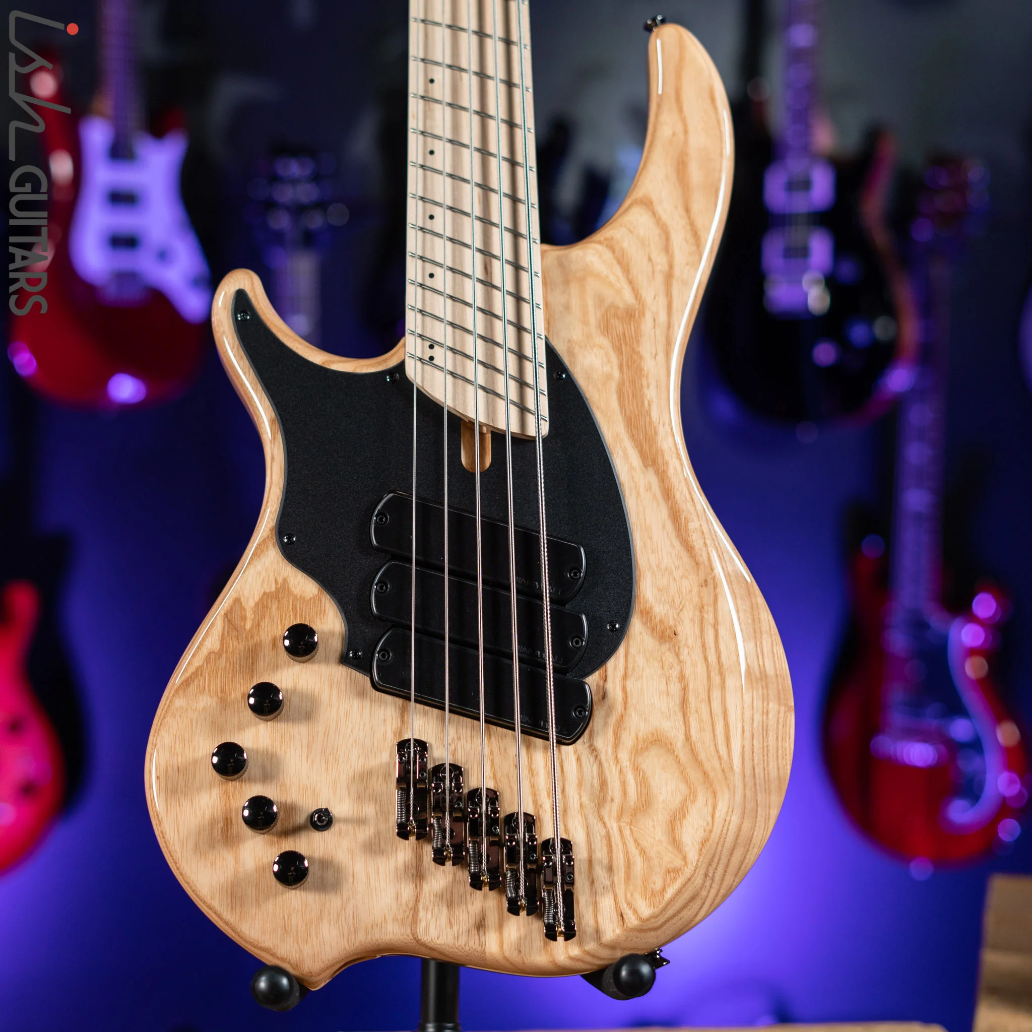 Dingwall Combustion 5-String Left Handed Natural Ash