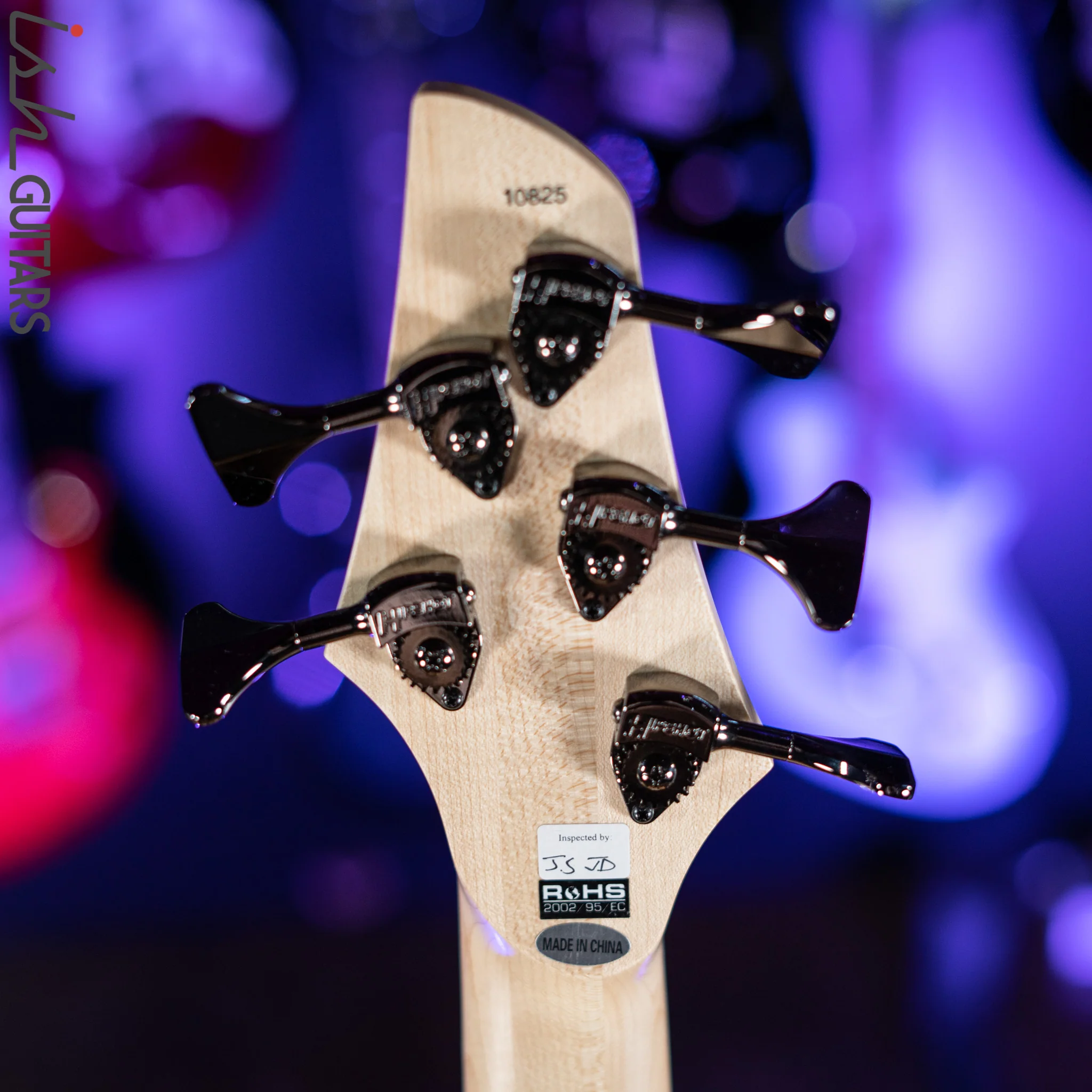 Dingwall Combustion 5-String Left Handed Natural Ash - Image 10