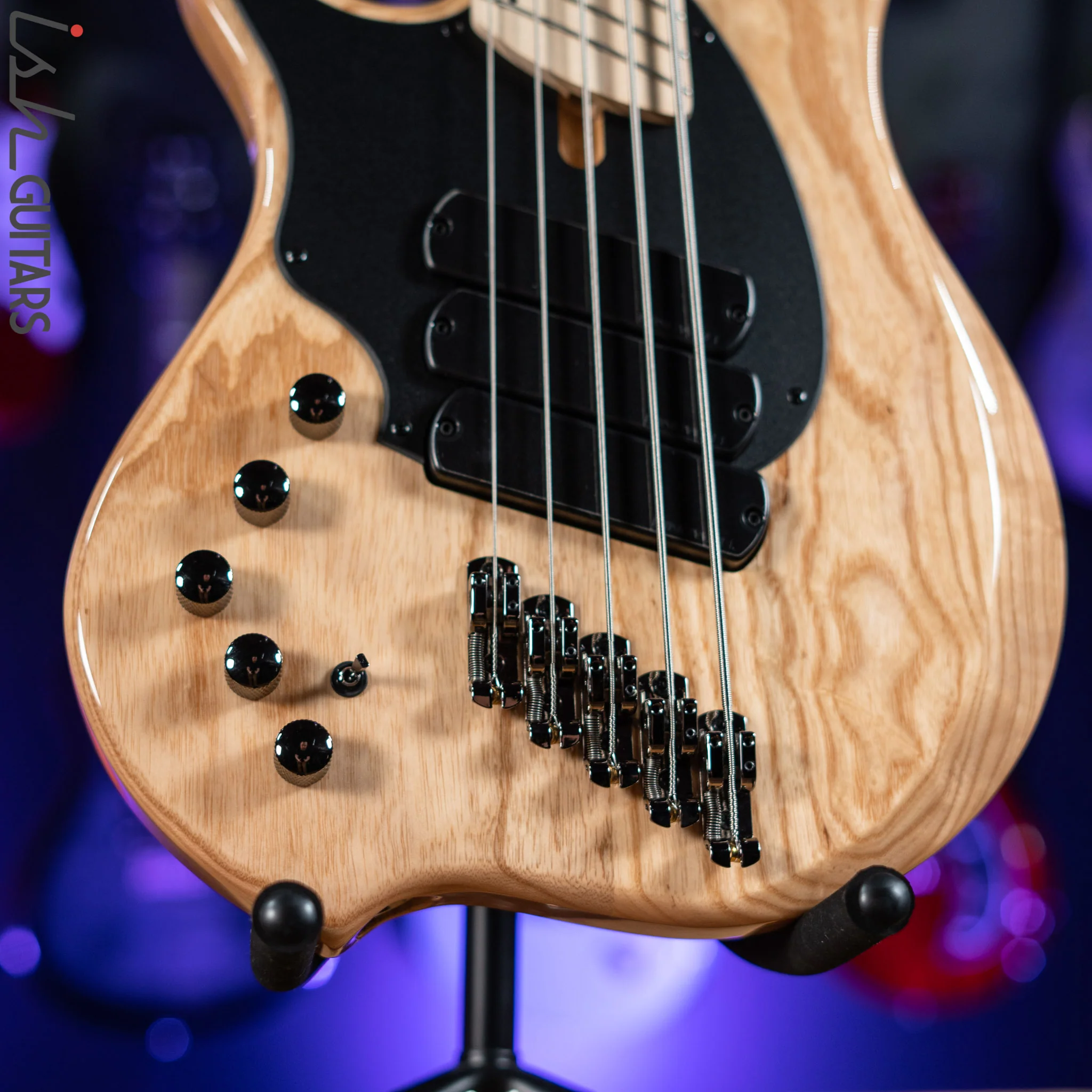 Dingwall Combustion 5-String Left Handed Natural Ash - Image 4
