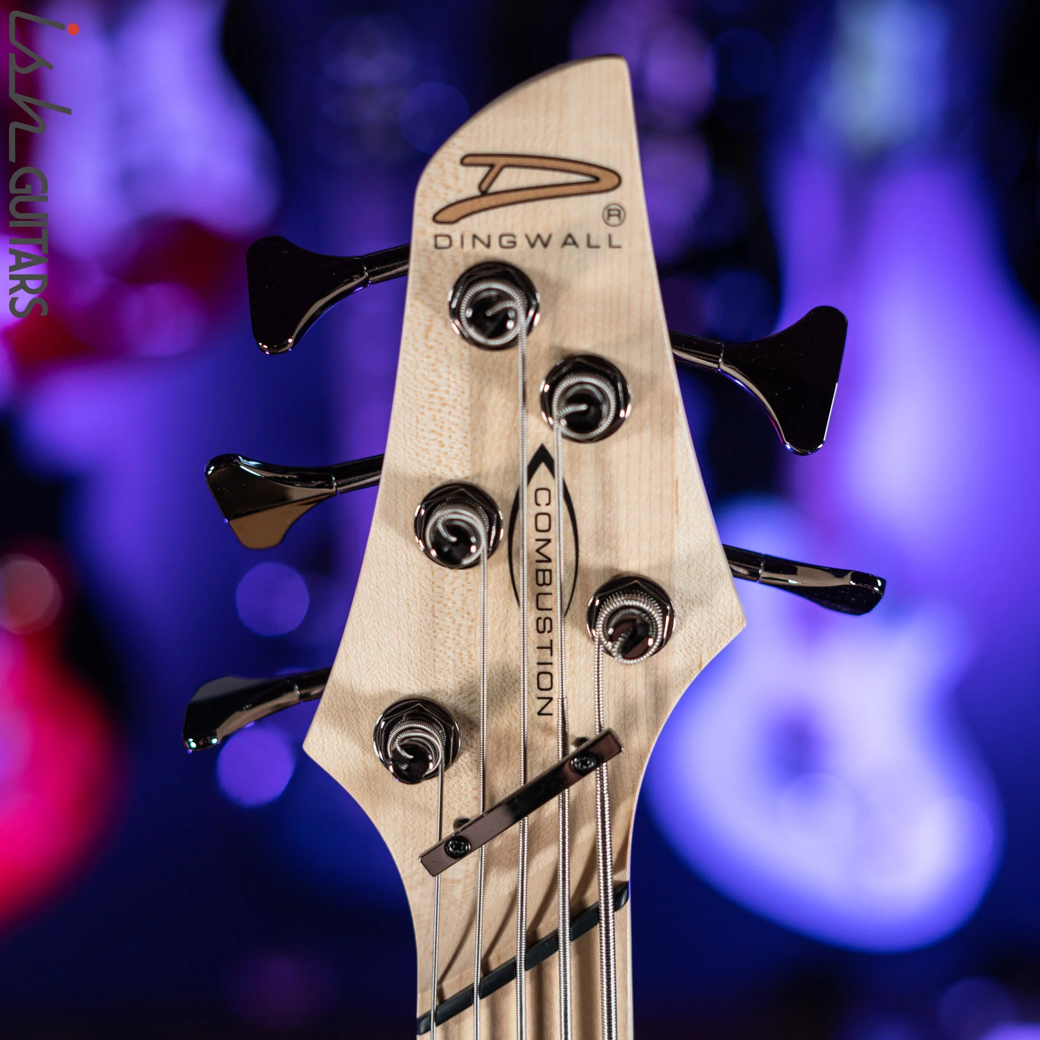 Dingwall Combustion 5-String Left Handed Natural Ash - Image 5