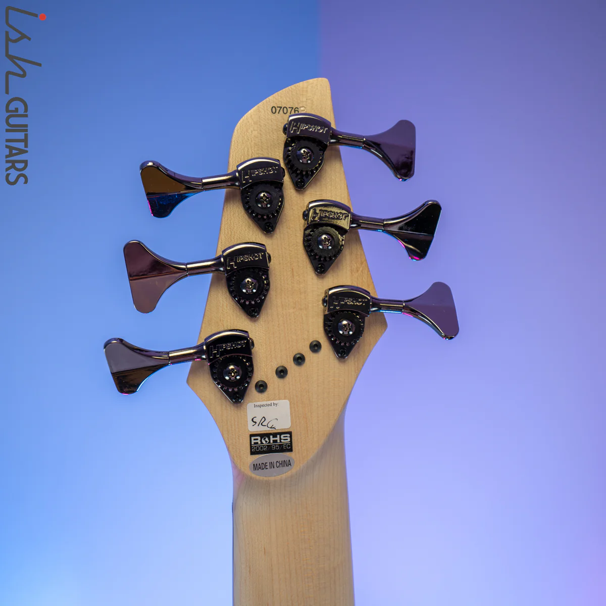 Dingwall Combustion 6-String 3 Pickup 2-Tone Blackburst B-Stock - Image 11