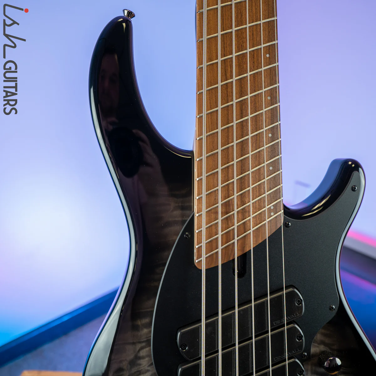 Dingwall Combustion 6-String 3 Pickup 2-Tone Blackburst B-Stock - Image 3