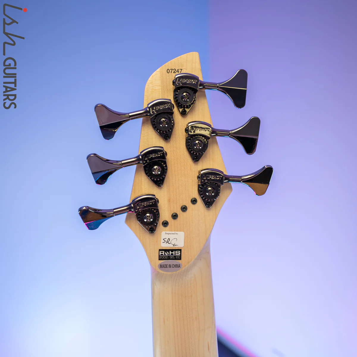 Dingwall Combustion 6-String 3 Pickup Whalepool Burst B-Stock - Image 11