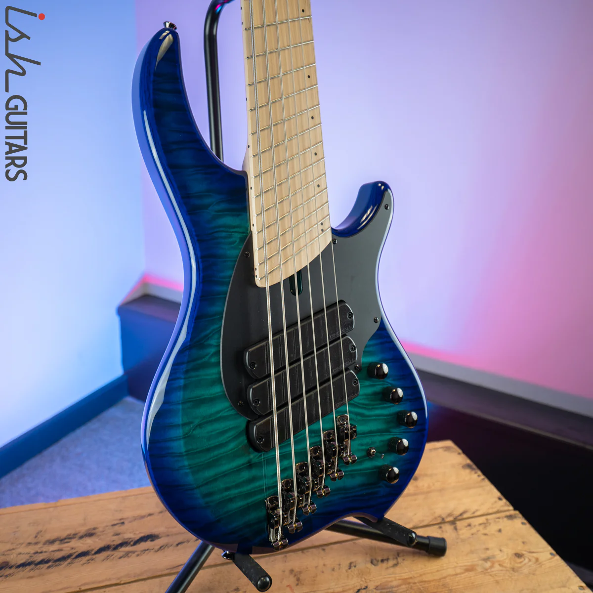 Dingwall Combustion 6-String 3 Pickup Whalepool Burst B-Stock - Image 5