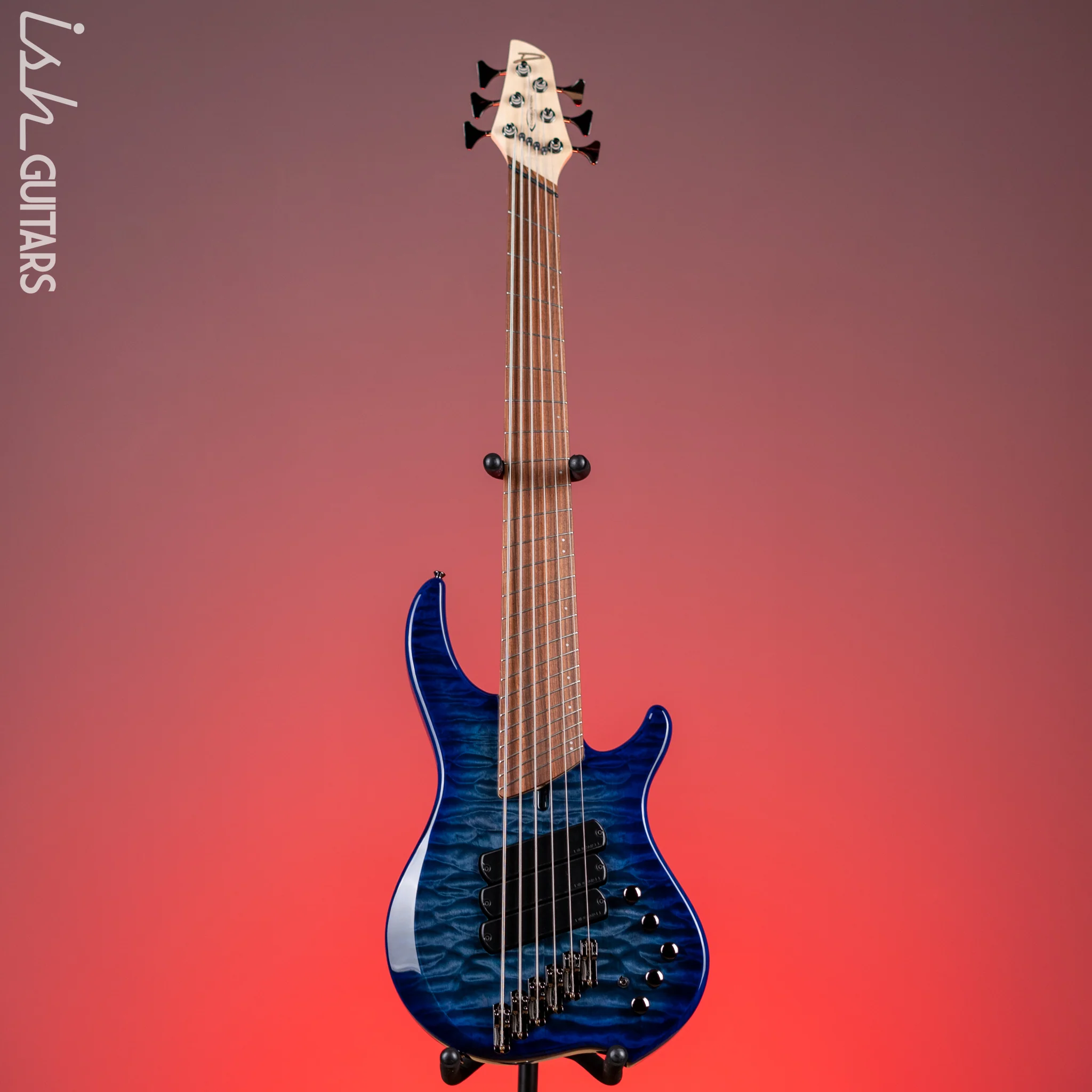 Dingwall Combustion 6-String Bass Indigoburst Pau Ferro Fretboard - Image 2
