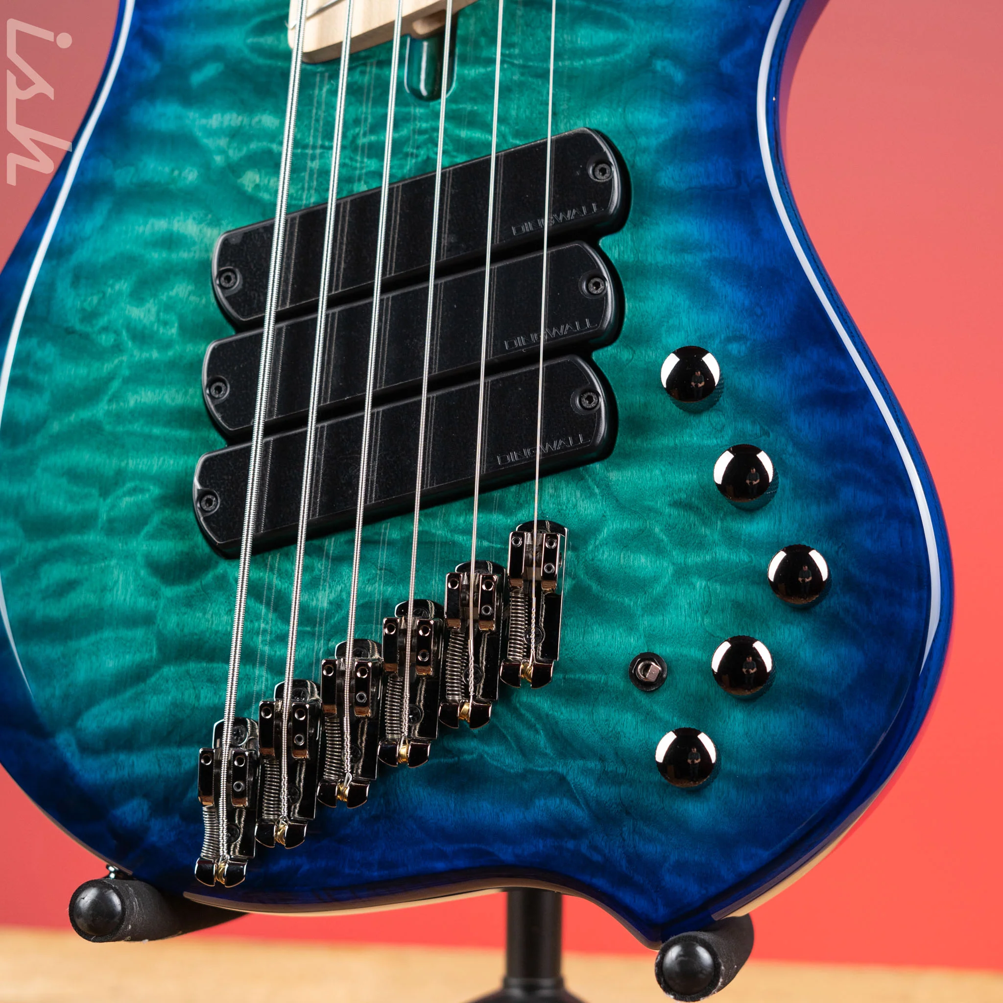 Dingwall Combustion 6-String Bass Whalepoolburst - Image 4