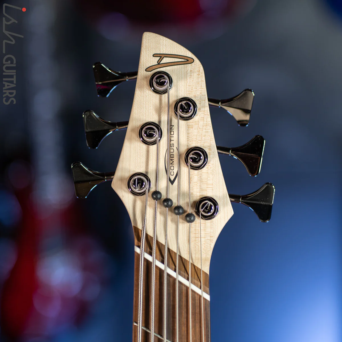 Dingwall Combustion 6-String Bass Whalepoolburst Pao Ferro Fretboard - Image 4